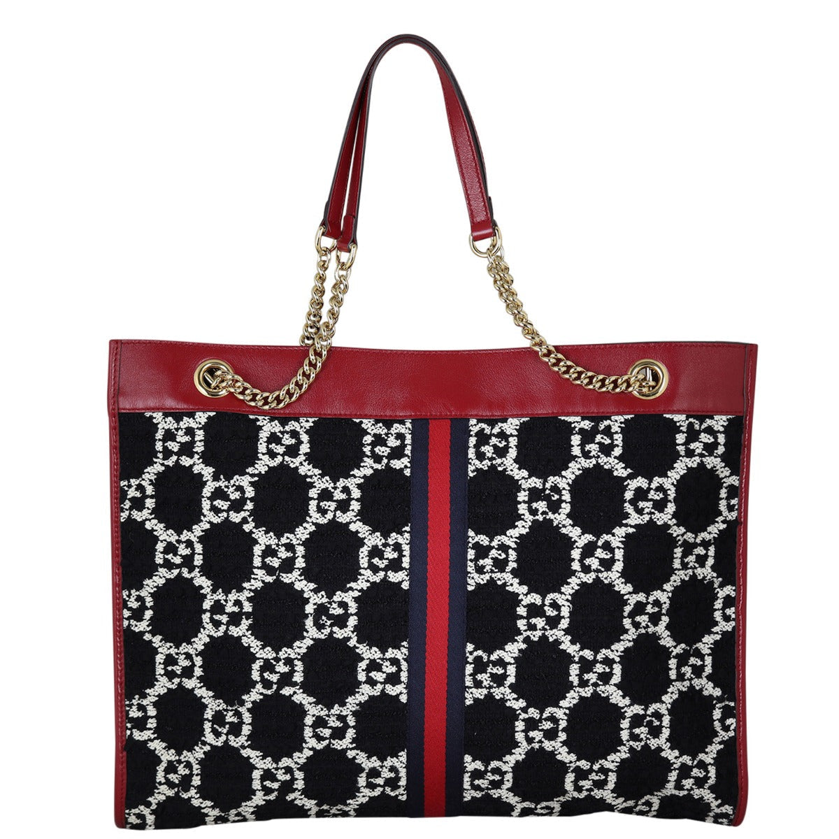 Gucci Tweed Rajah Large Tote