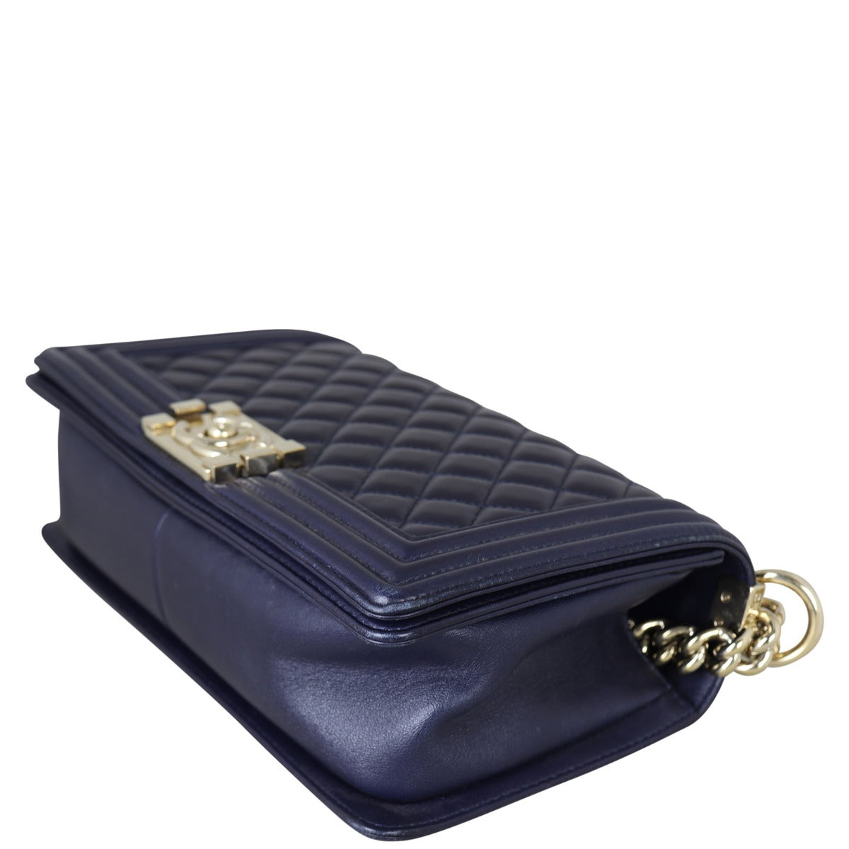 Chanel Boy Old Medium | Black 22 Series