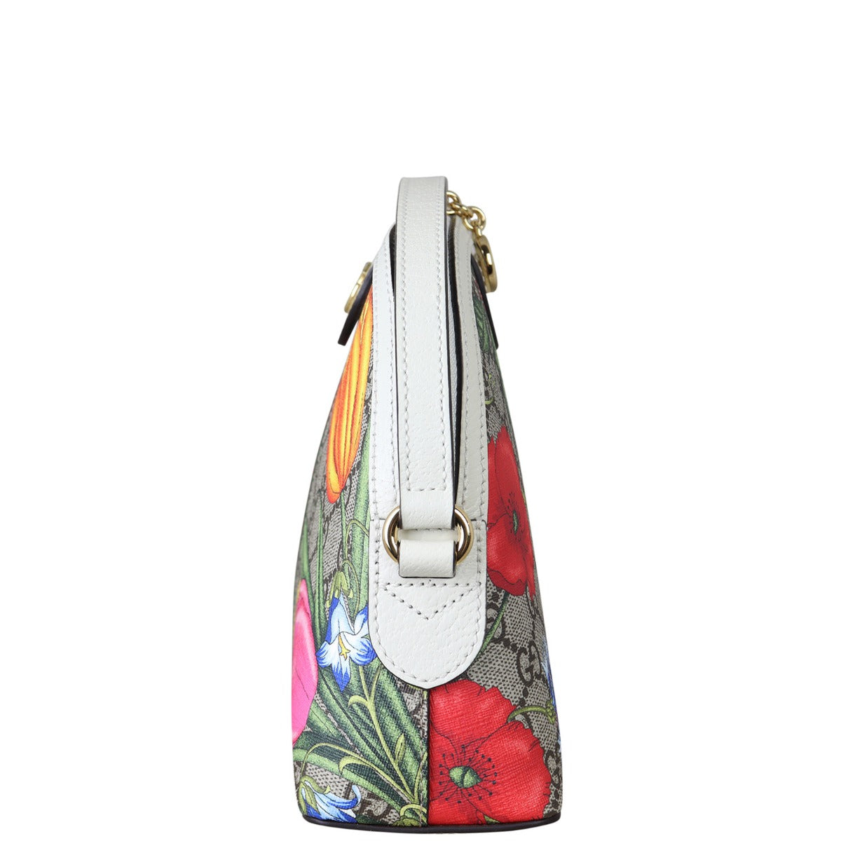 Gucci Ophidia GG Supreme Flora Small Shoulder Bag