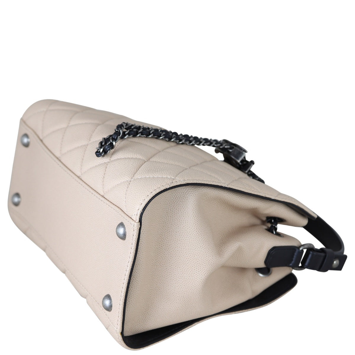 Chanel CC Quilted Bucket Bag