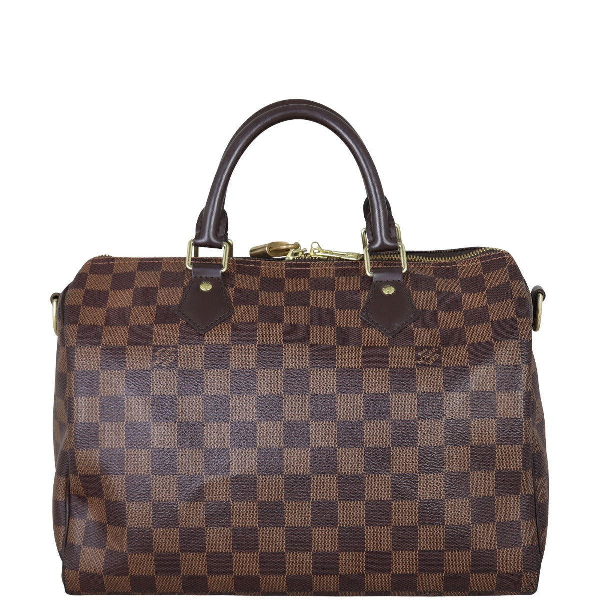 Louis Vuitton Speedy 30 Bandouliere Damier Ebene