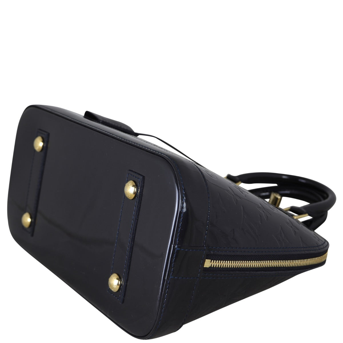 Louis Vuitton Alma PM Monogram Vernis | Blue Nuit GHW