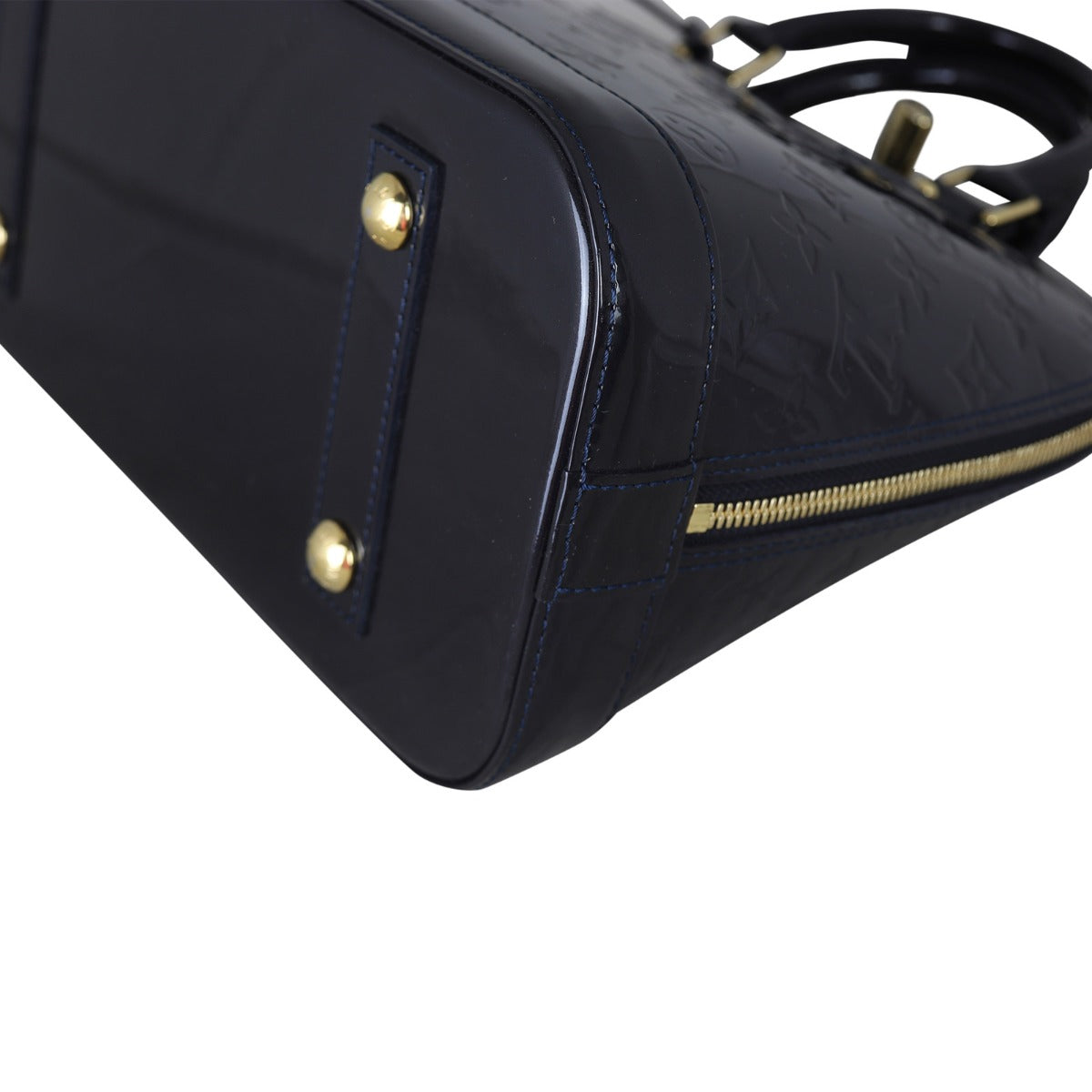 Louis Vuitton Alma PM Monogram Vernis | Blue Nuit GHW