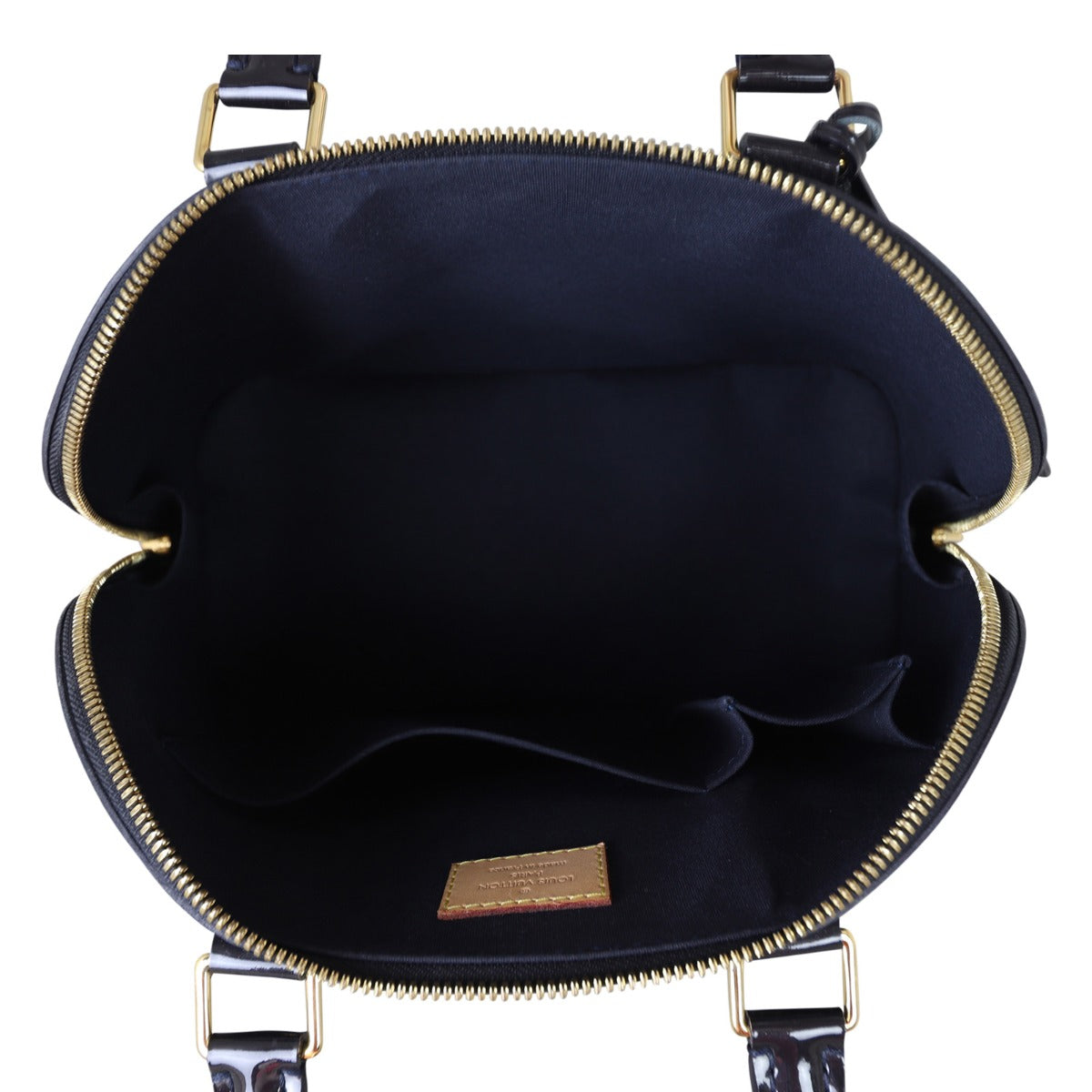 Louis Vuitton Alma PM Monogram Vernis | Blue Nuit GHW