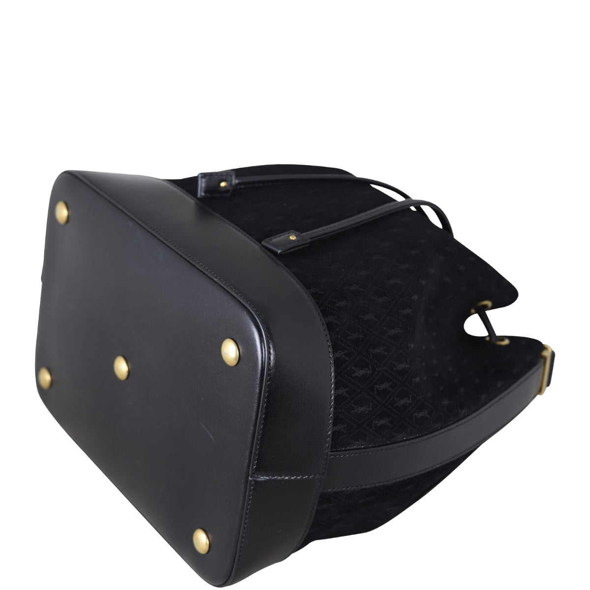 Saint Laurent All Over Bucket Bag Monogram