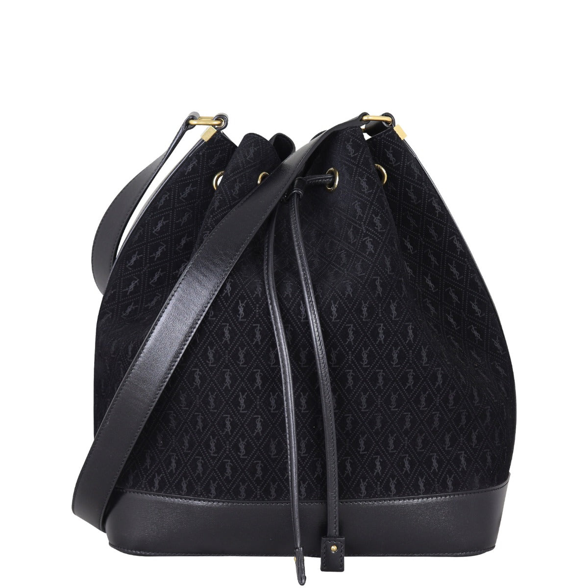 Saint Laurent All Over Bucket Bag Monogram