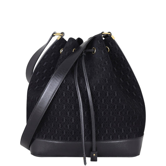 Saint Laurent All Over Bucket Bag Monogram