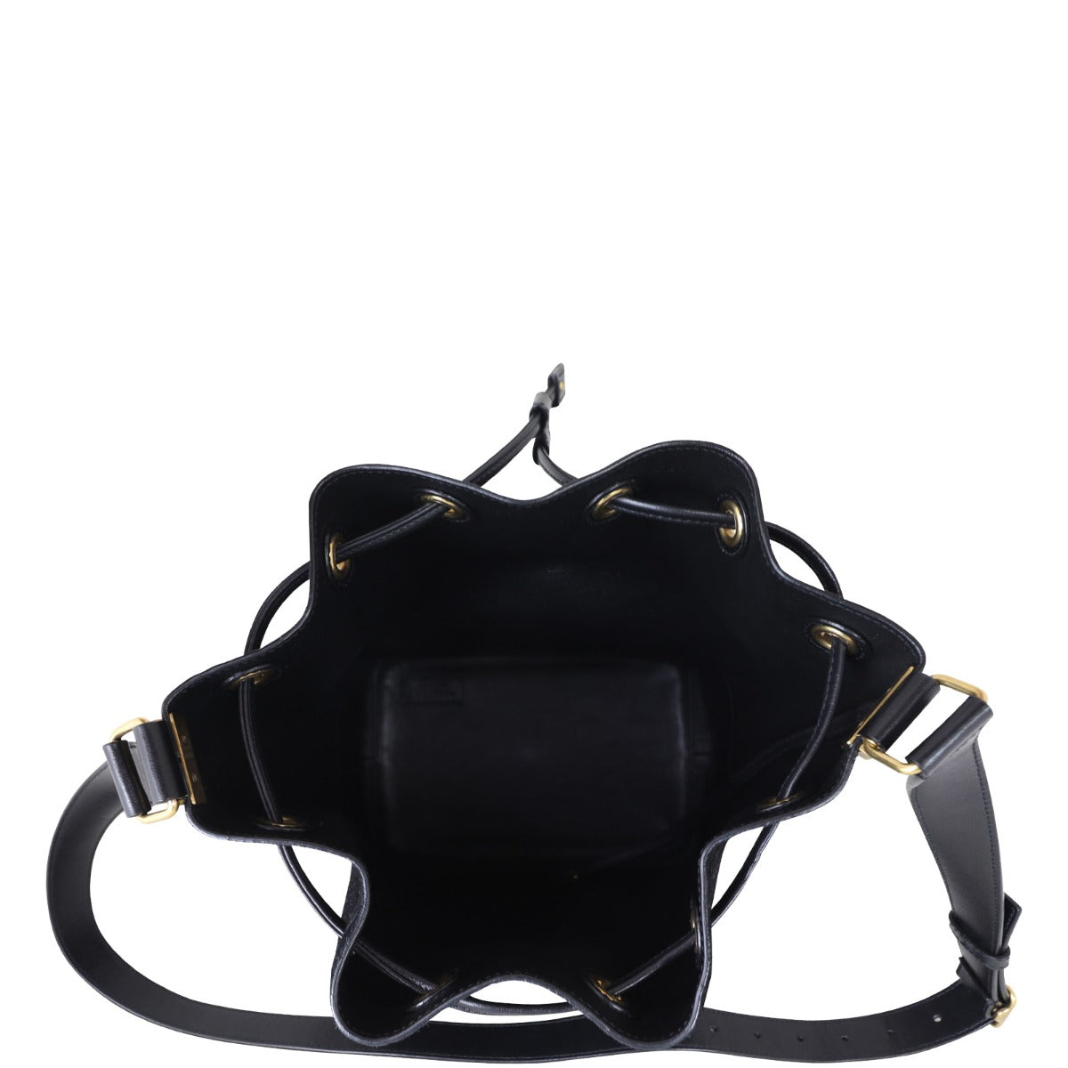 Saint Laurent All Over Bucket Bag Monogram