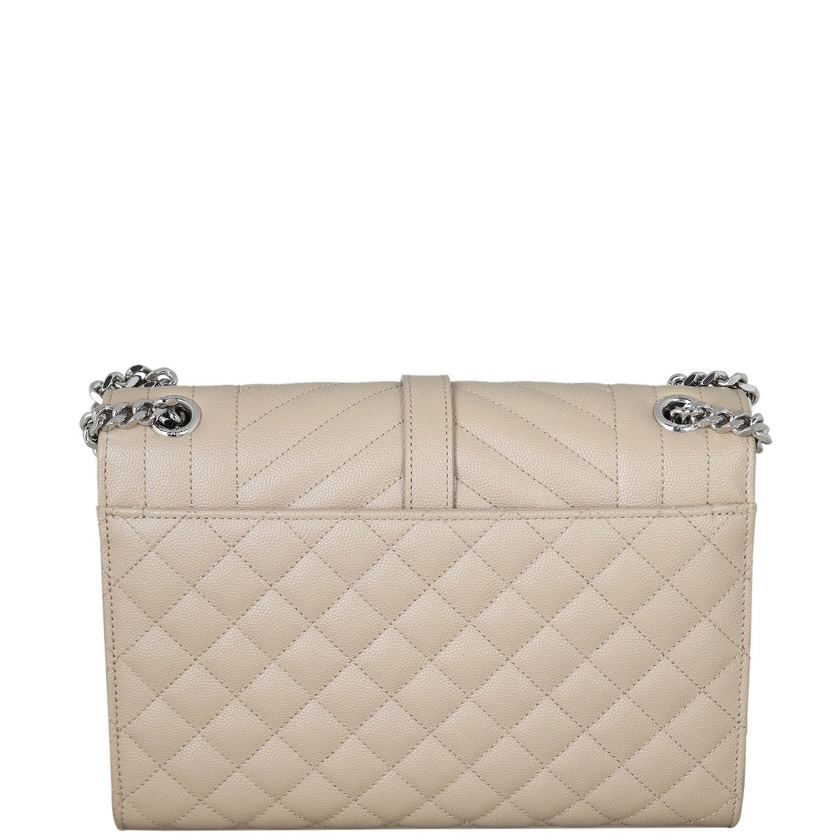 Saint Laurent Monogram Mix Matelasse Envelope Chain Bag Medium