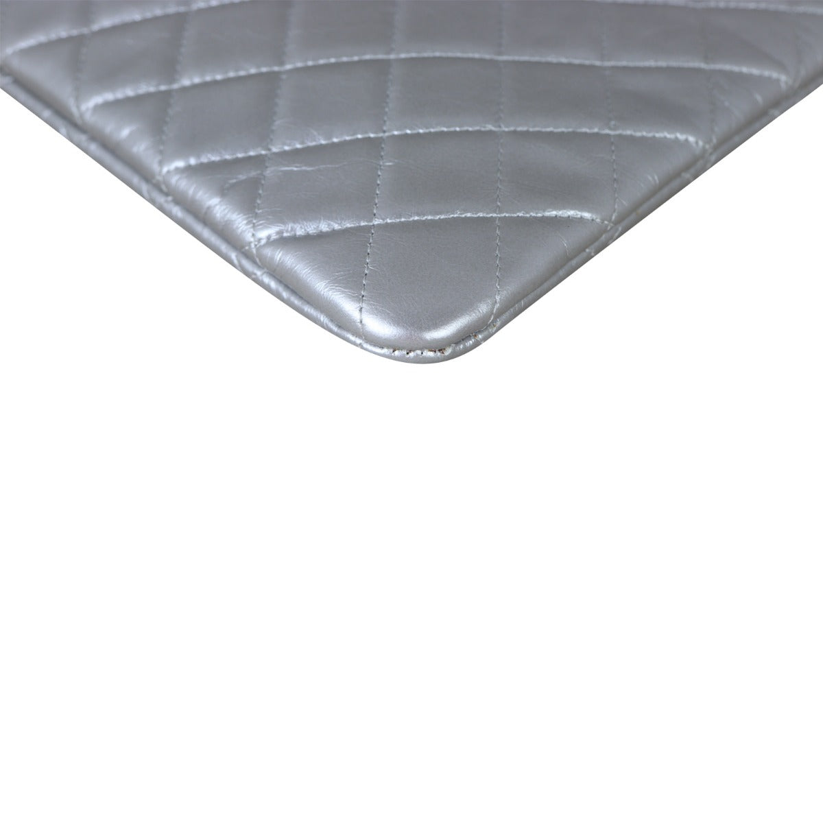Chanel Boy O-Case Large | Silver