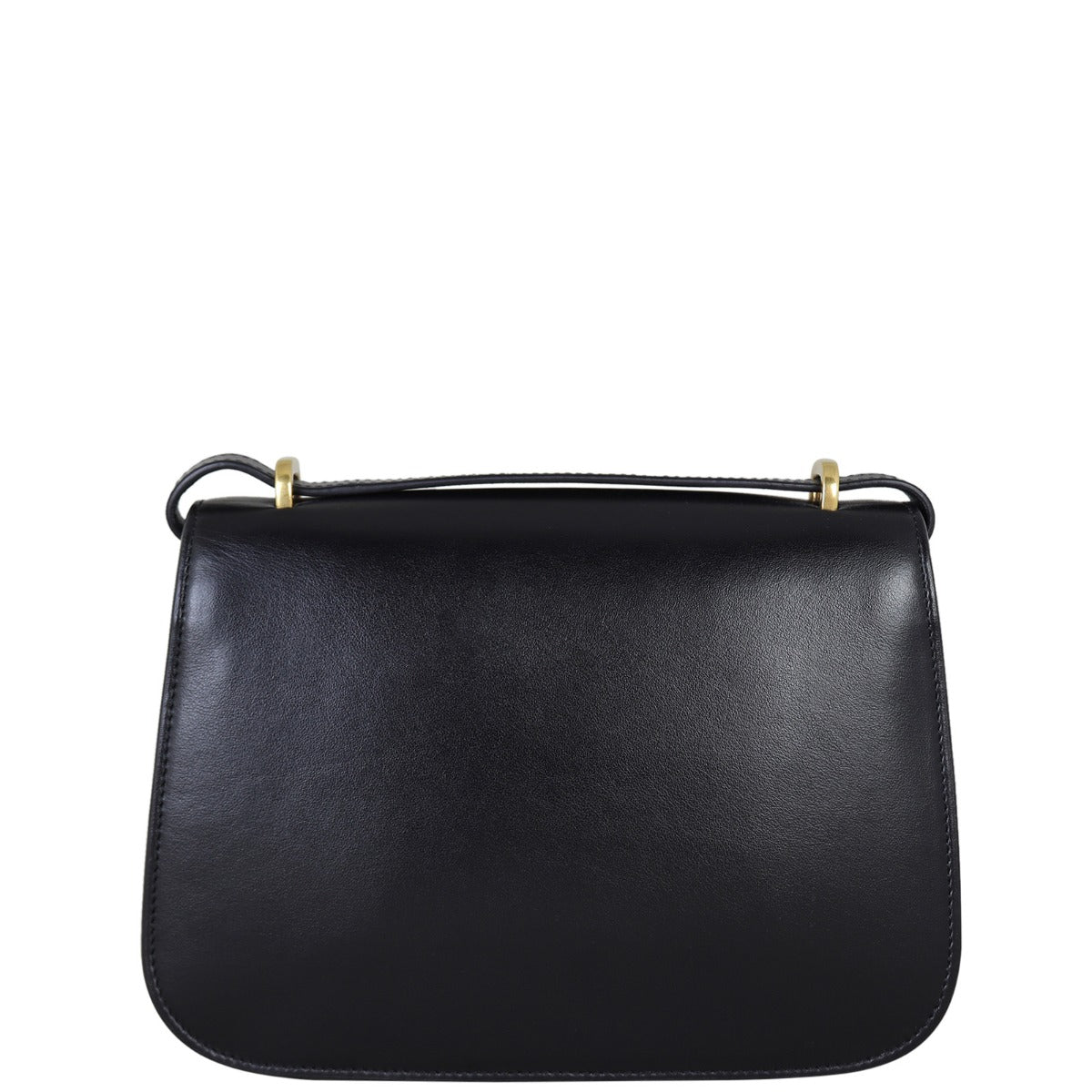 Saint Laurent Spontini Leather Saddle Bag