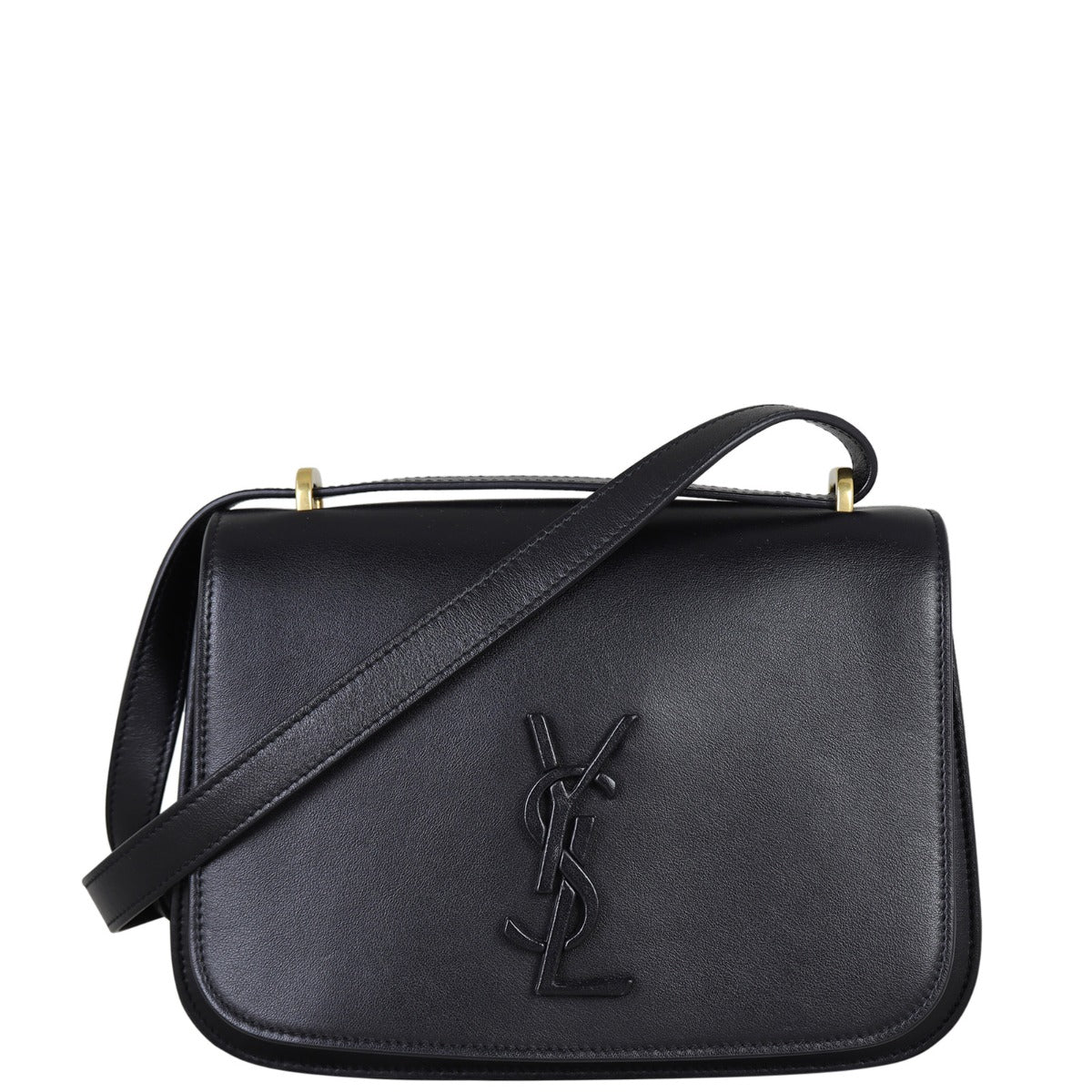 Saint Laurent Spontini Leather Saddle Bag