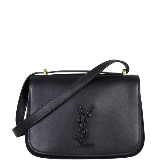 Saint Laurent Spontini Leather Saddle Bag