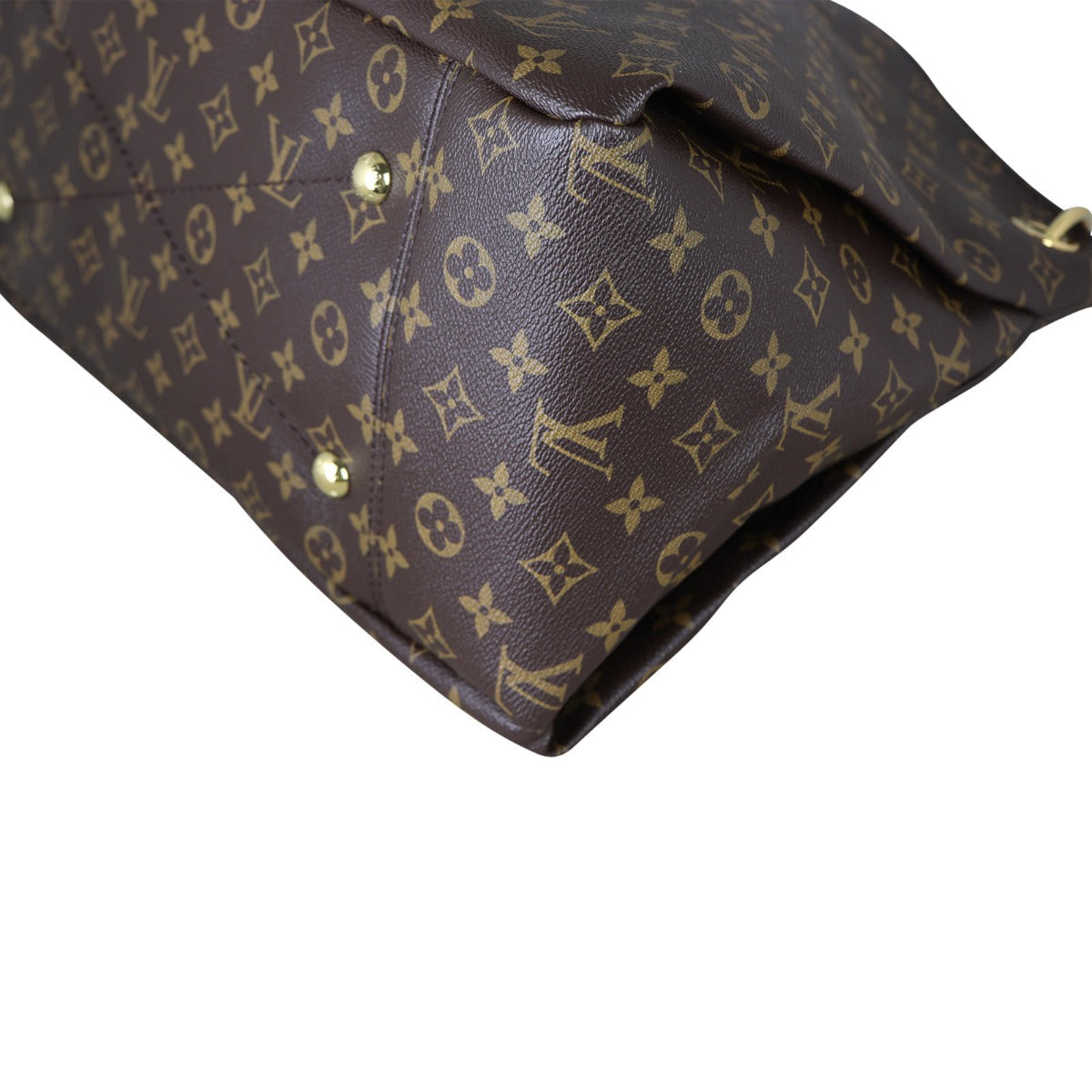 Louis Vuitton Artsy MM Monogram | Gold Keyring
