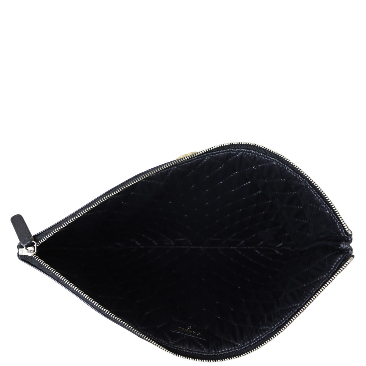 Chanel Boy O-Case Large | Black Lambskin