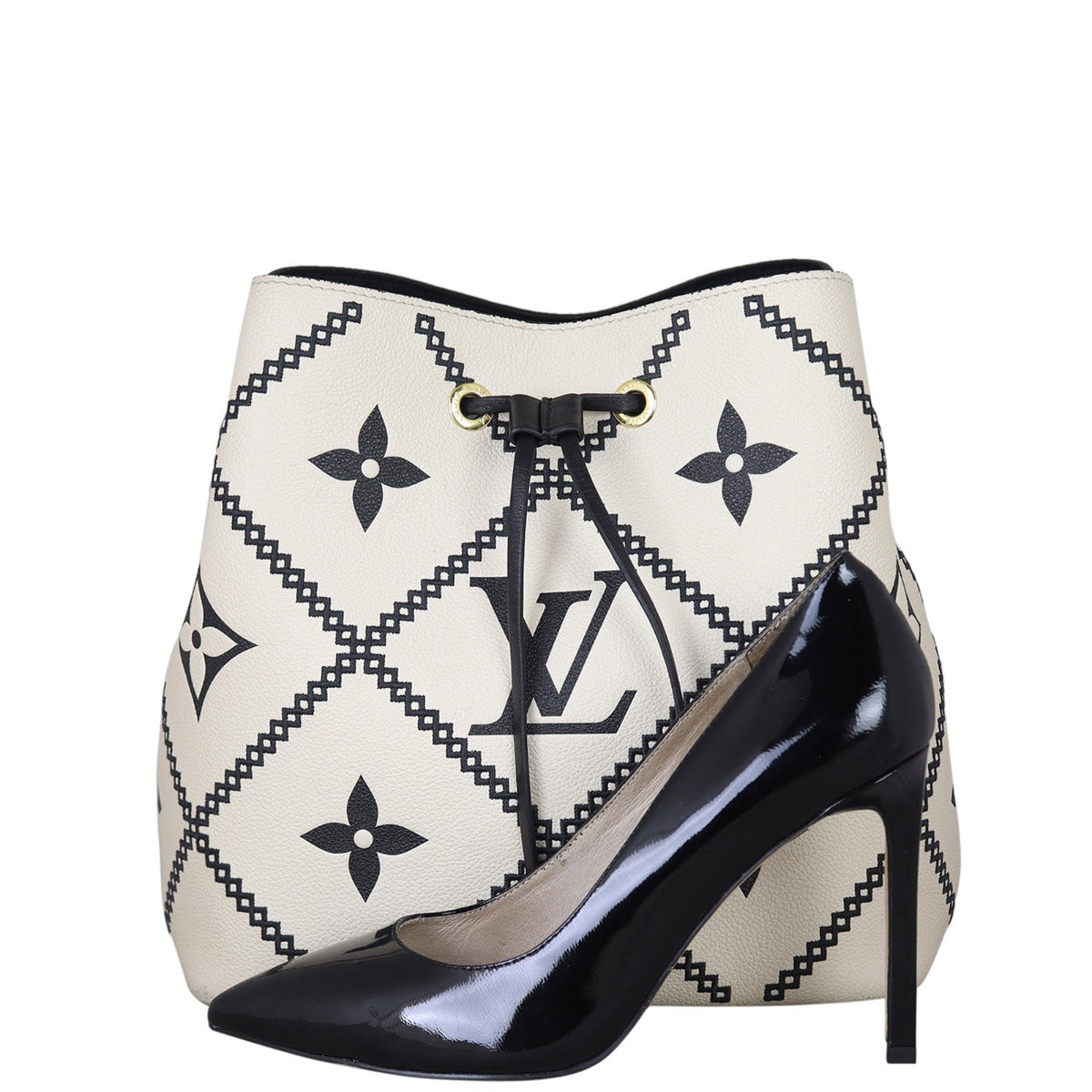 Louis Vuitton NeoNoe MM Monogram Empreinte Giant Broderies