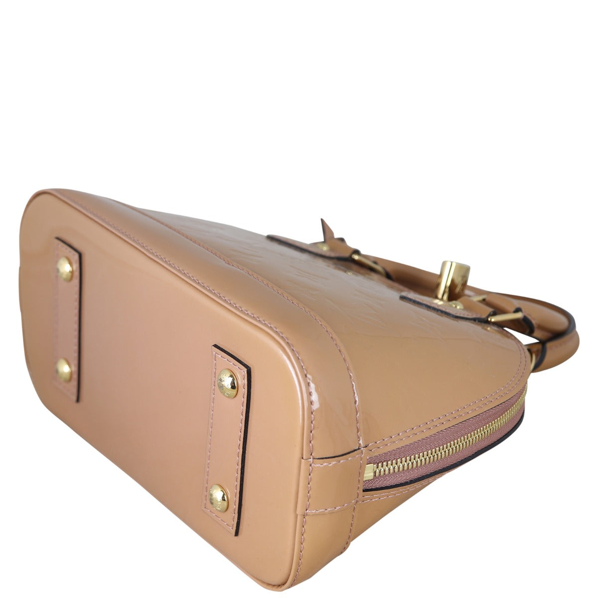 Louis Vuitton Alma BB Monogram Vernis | Rose Velours