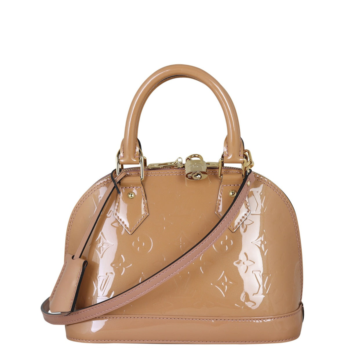 Louis Vuitton Alma BB Monogram Vernis | Rose Velours
