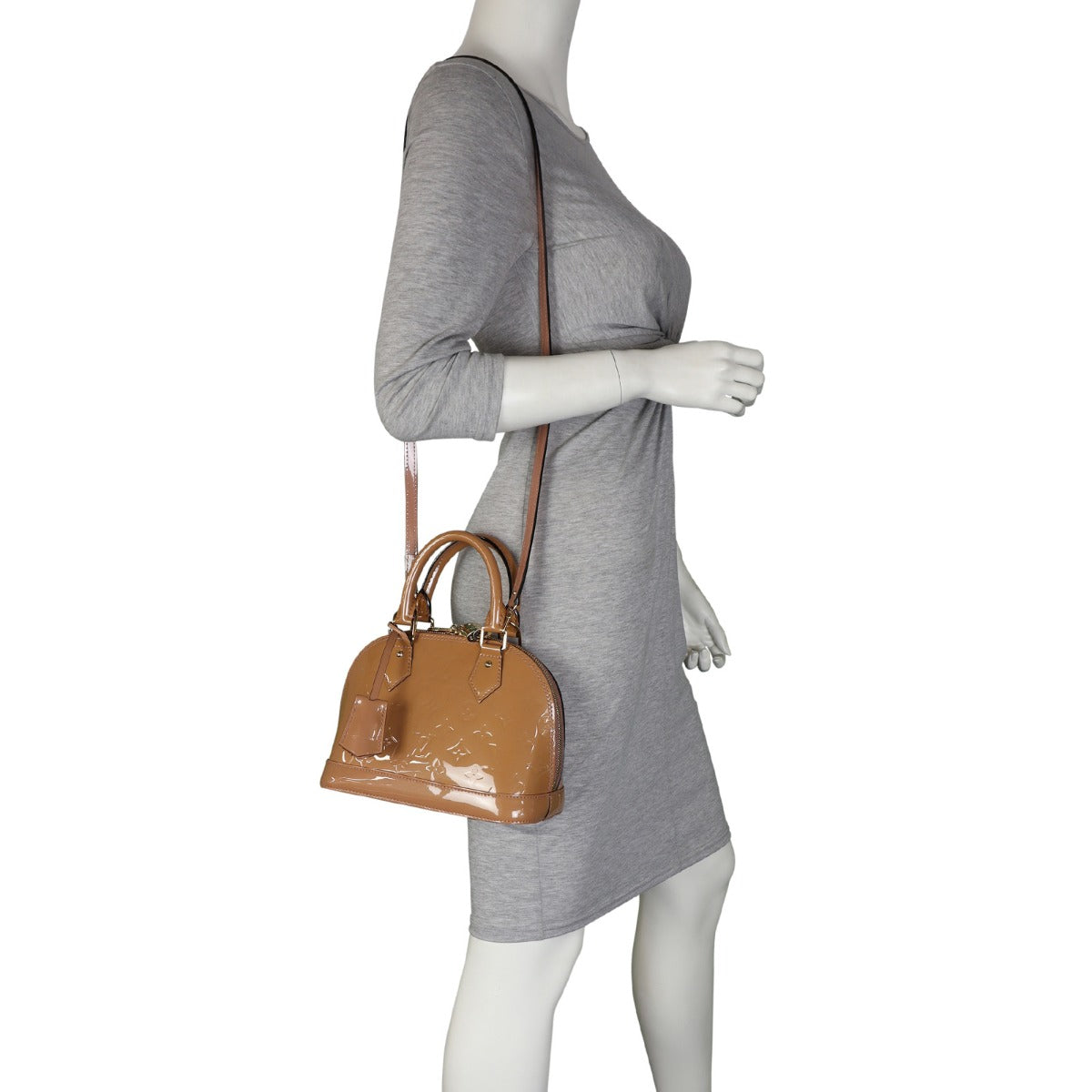 Louis Vuitton Alma BB Monogram Vernis | Rose Velours