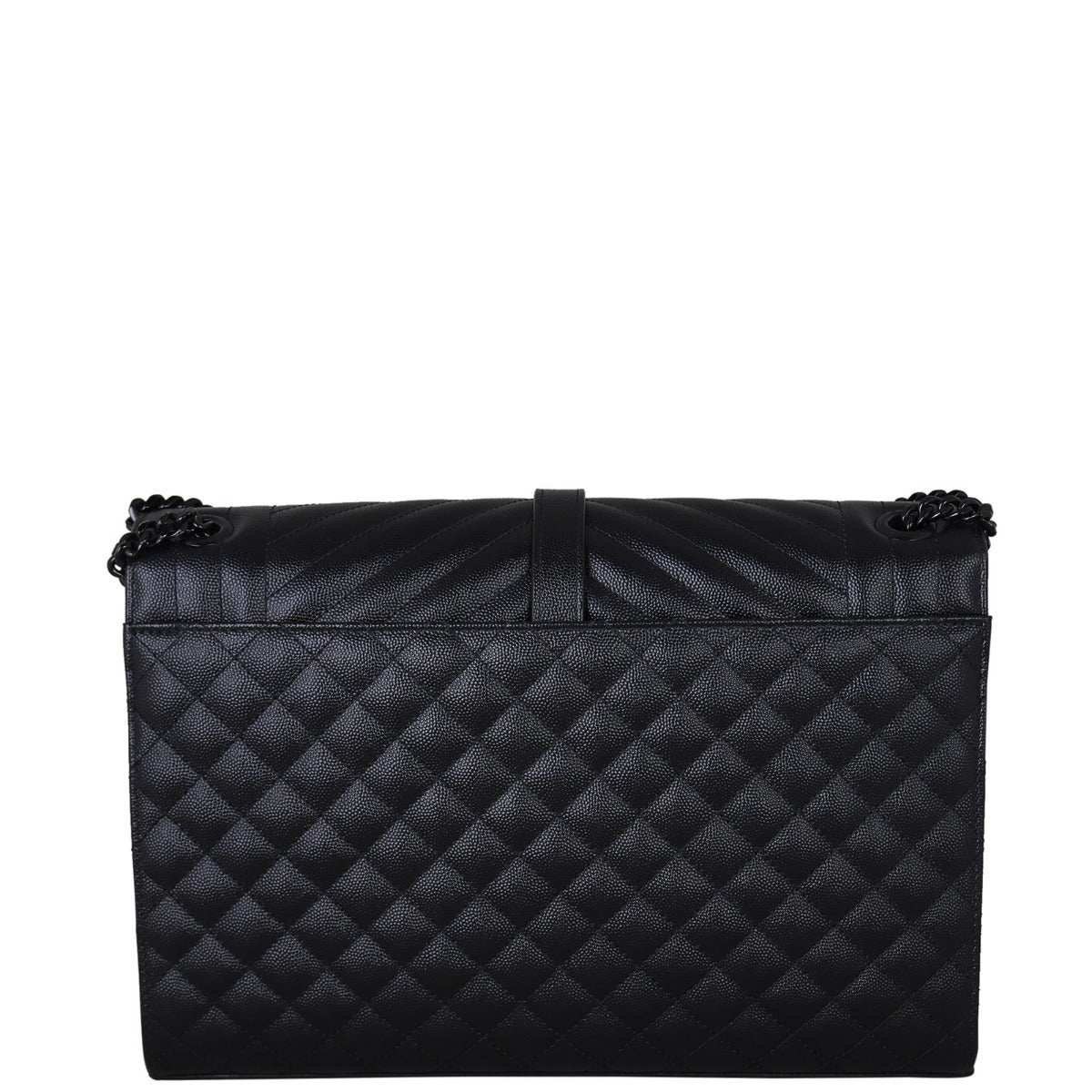 Saint Laurent Monogram Mix Matelasse Envelope Chain Bag Large