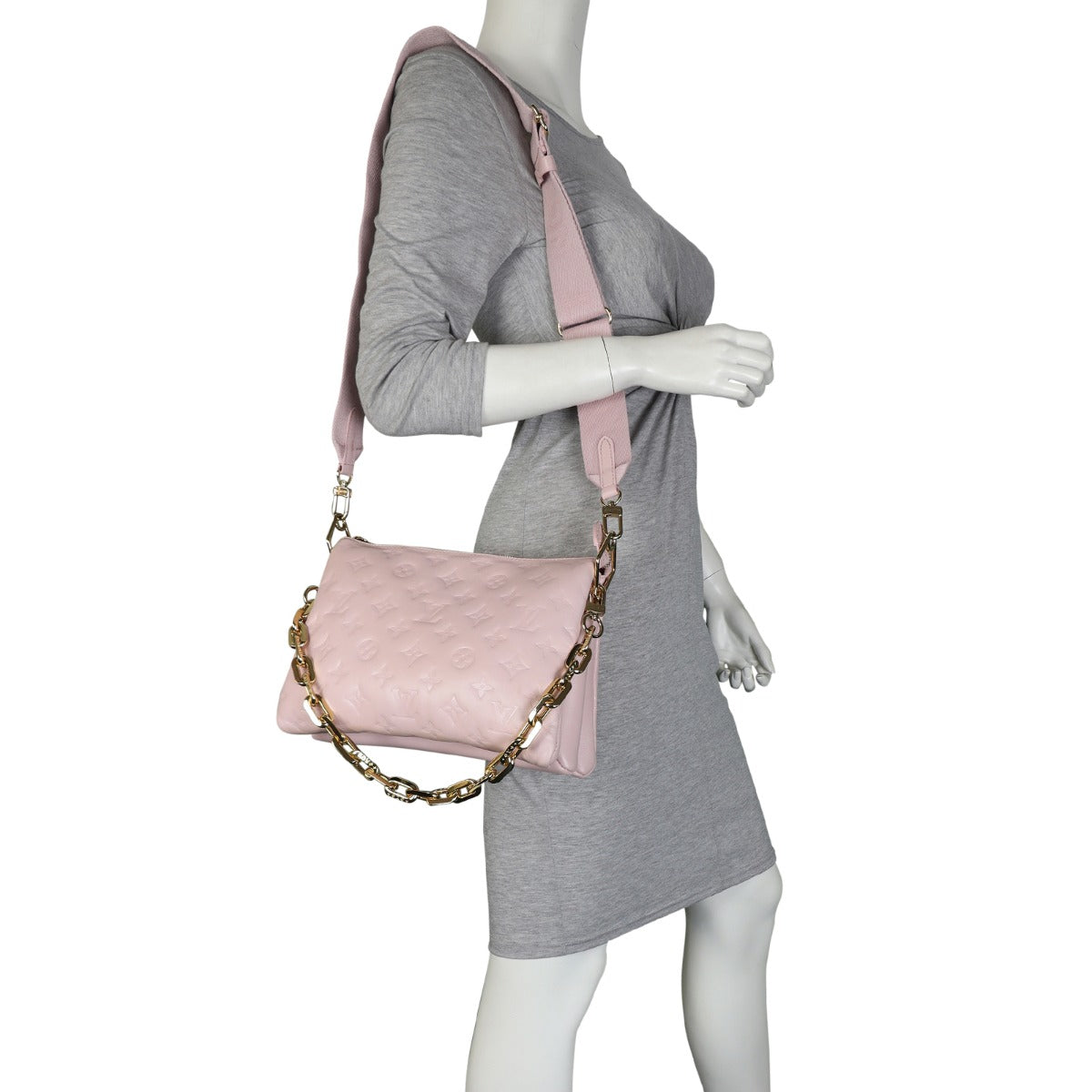 Louis Vuitton Coussin PM Monogram Embossed Lambskin