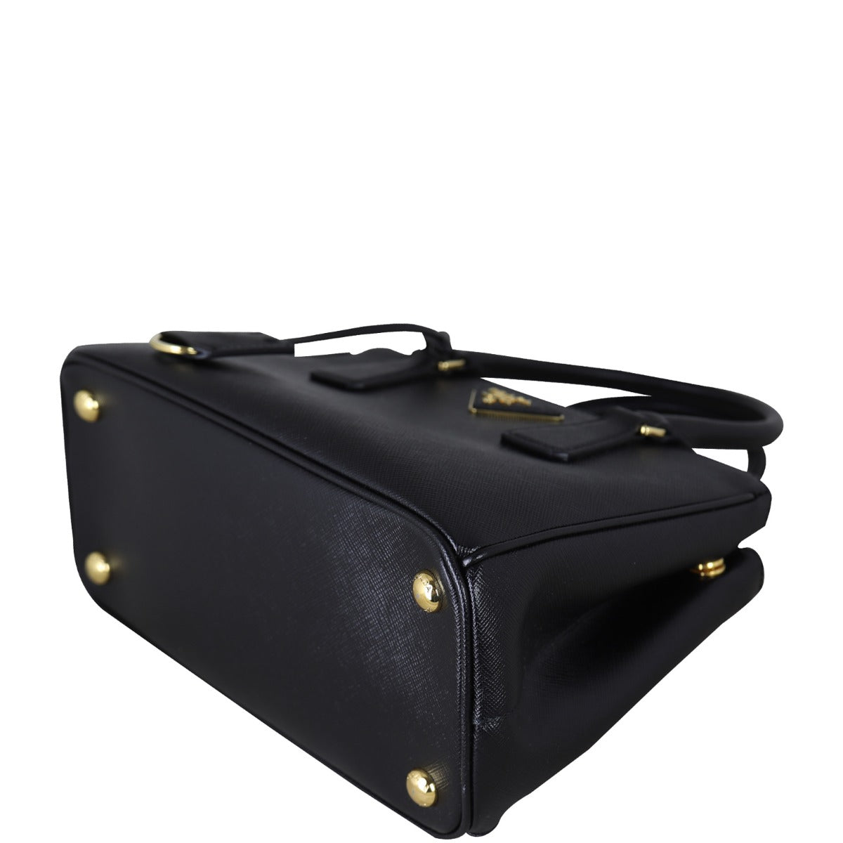 Prada Saffiano Lux Galleria Double Zip Tote Mini