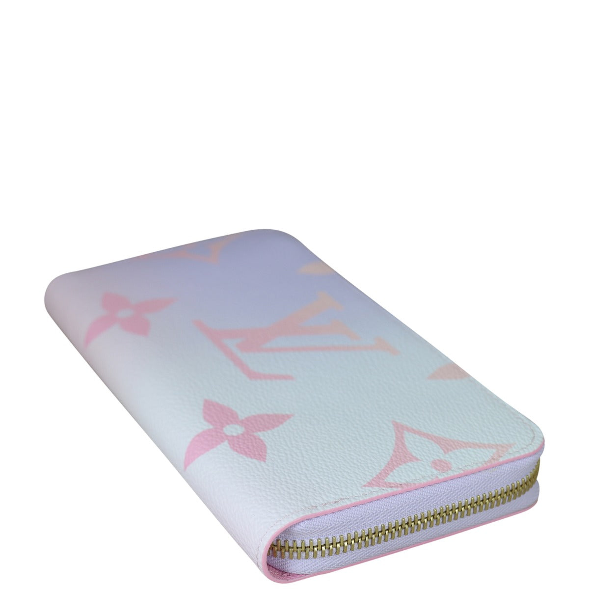 Louis Vuitton Zippy Wallet Spring in the City Monogram Sunrise
