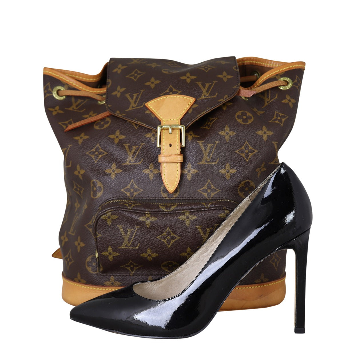 Louis Vuitton Montsouris MM Backpack Monogram