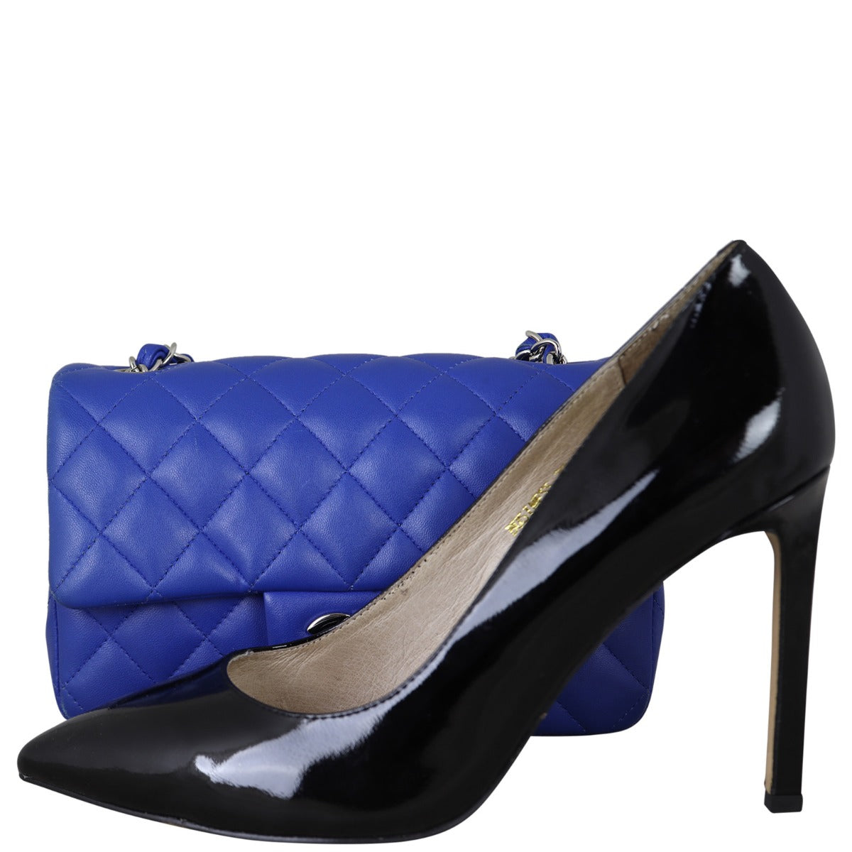 Chanel Classic Flap Mini Rectangular Bag | Blue Lambskin