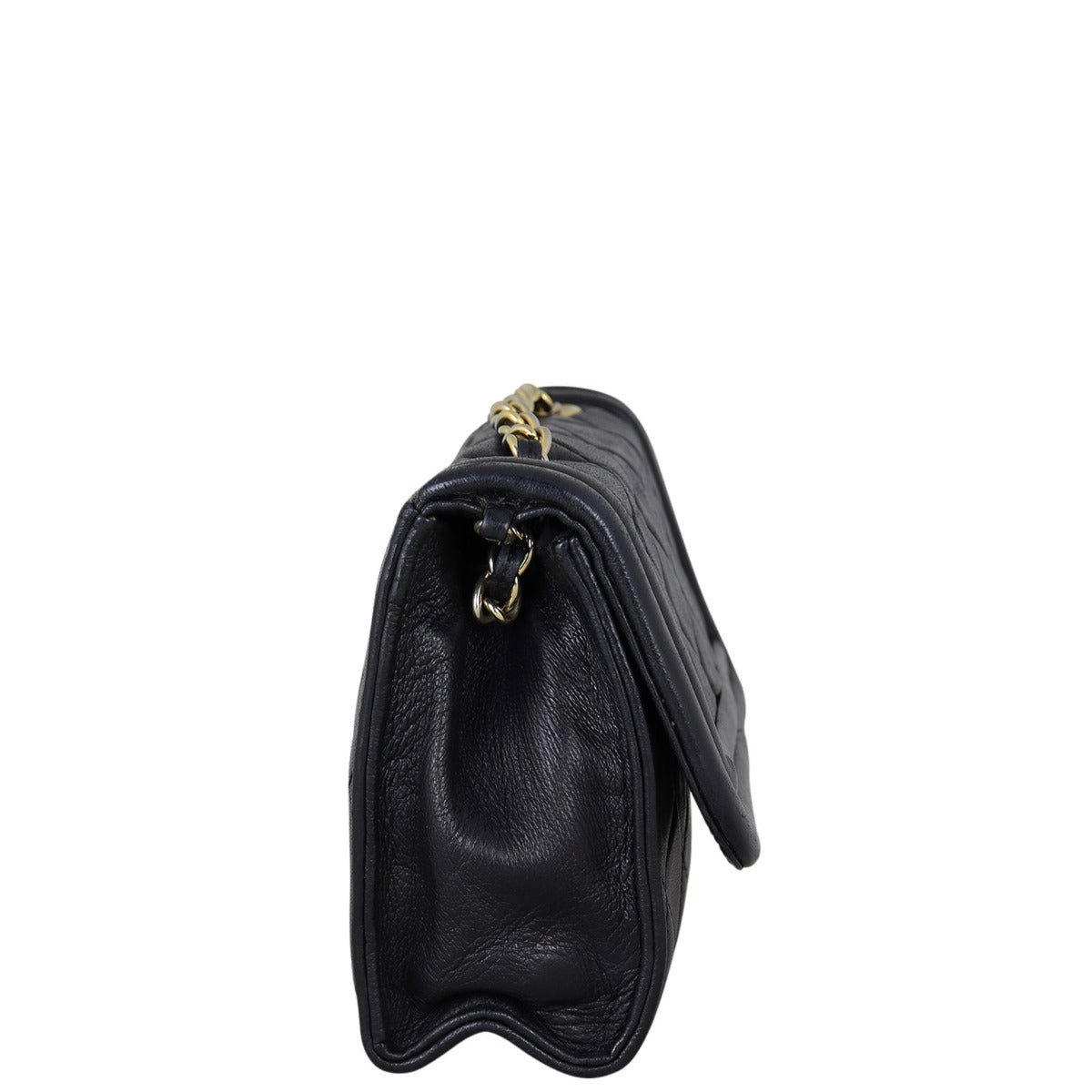 Chanel Vintage Quilted Flap Bag | Black