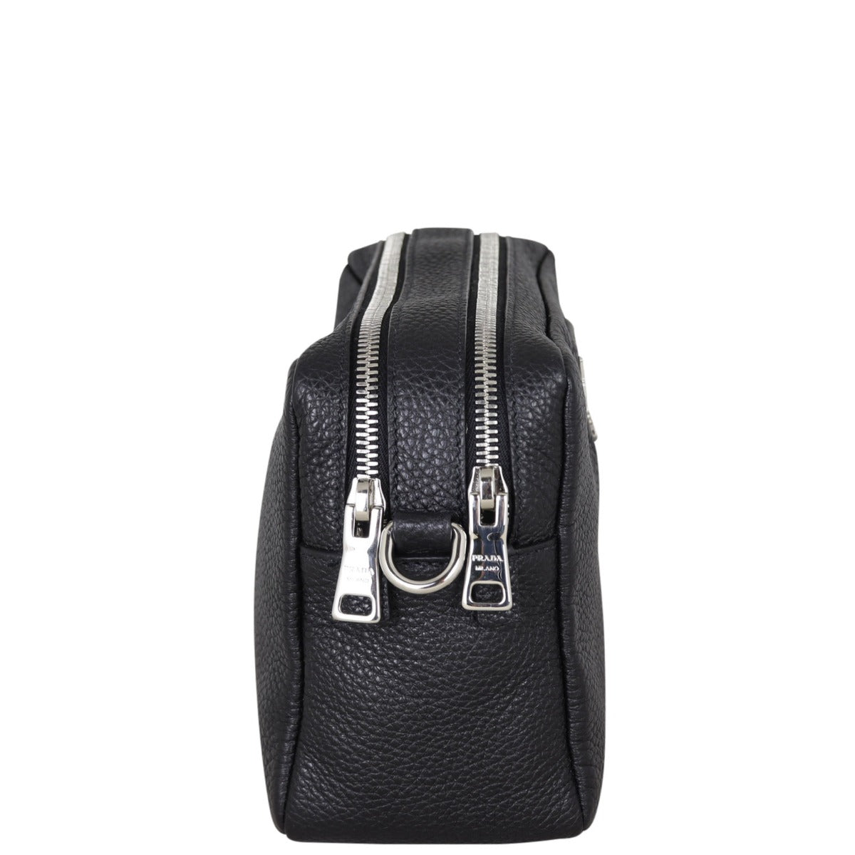 Prada Vitello Daino Double Zip Camera Bag