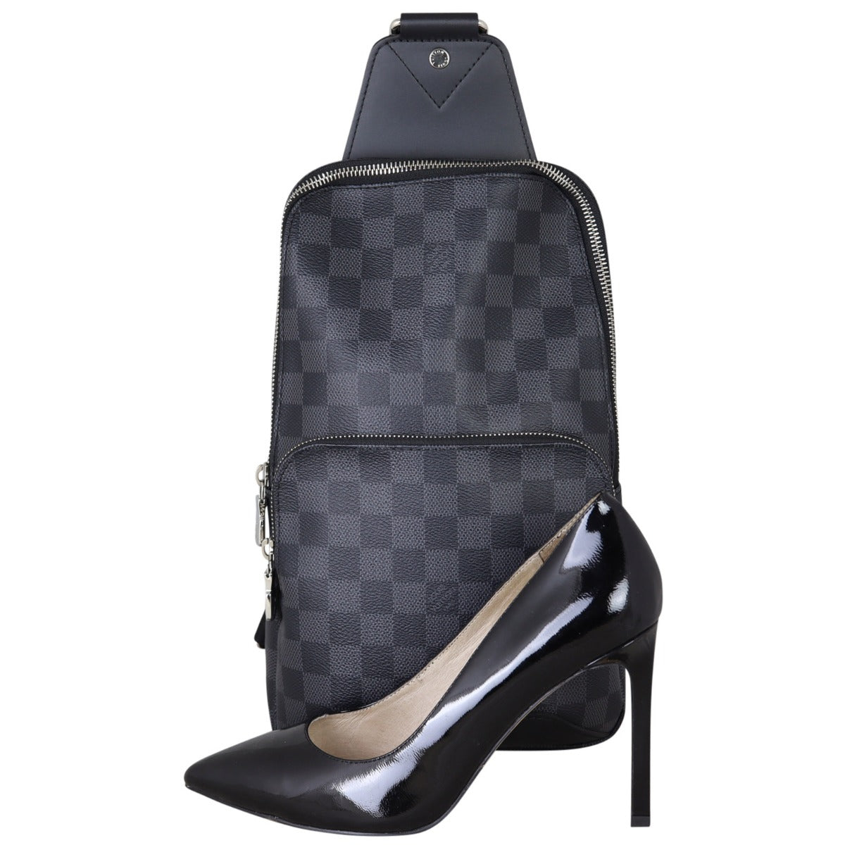 Louis Vuitton Avenue Sling Bag Damier Graphite
