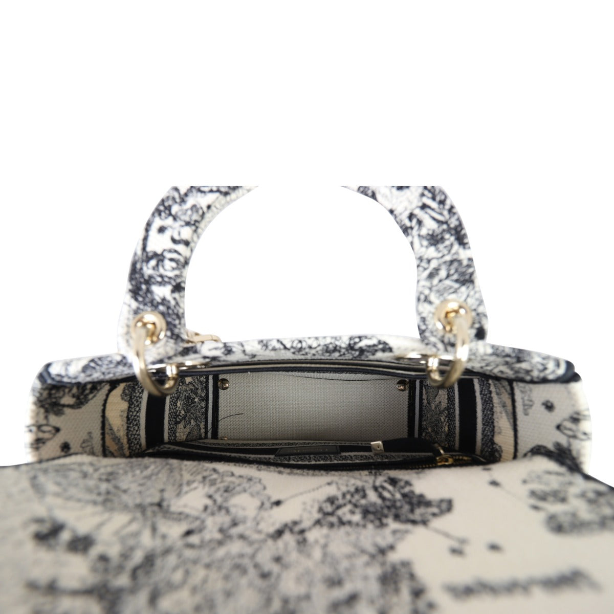 Dior Lady D-Lite Medium Toile de Jouy Zodiac