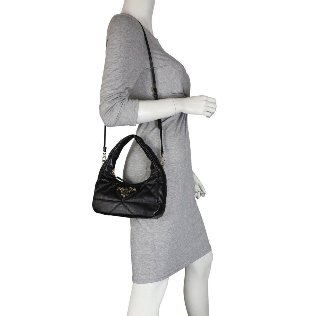 Prada Quilted Mini Hobo