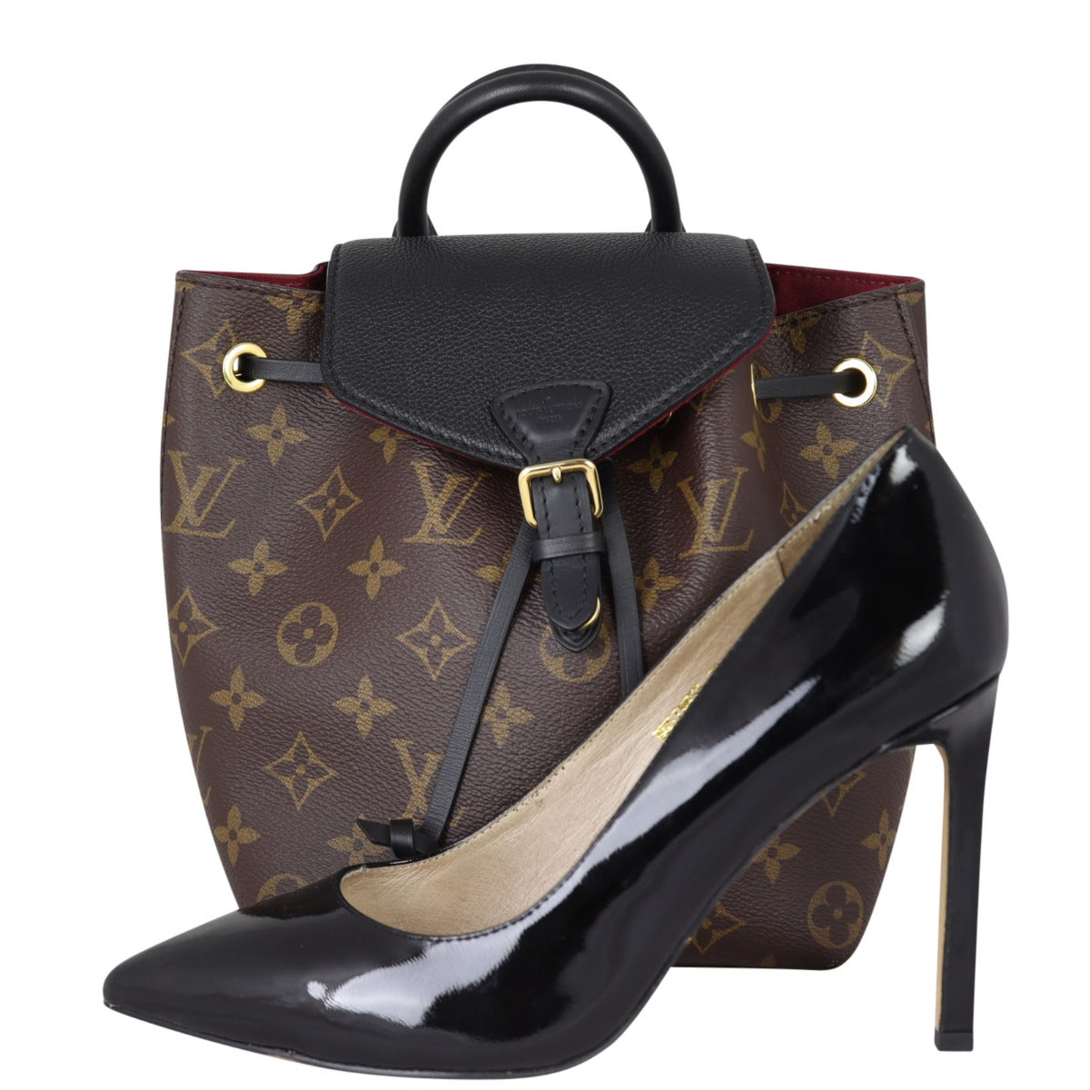 Louis Vuitton Montsouris BB Backpack Monogram Noir