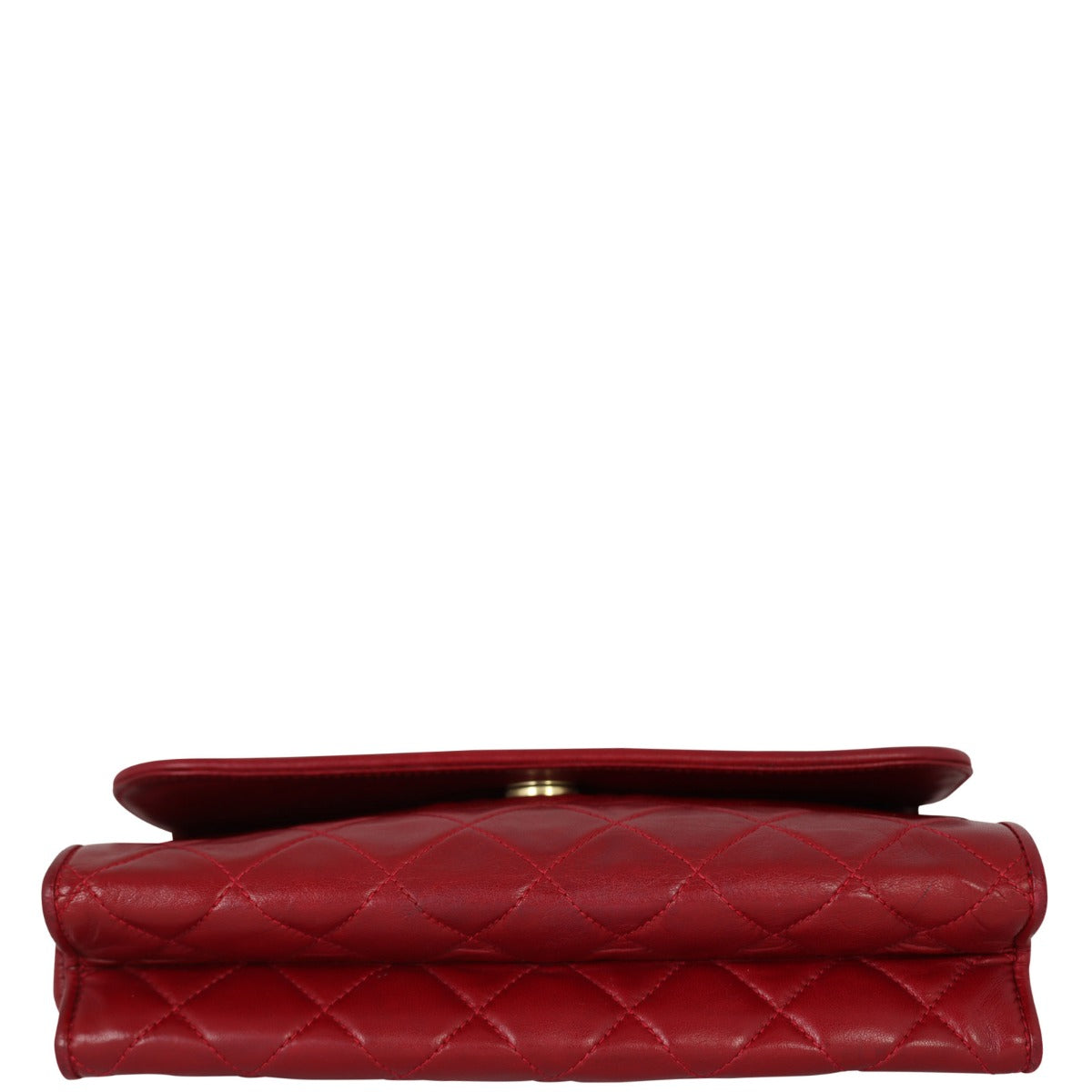 Chanel Vintage Quilted Flap Bag | Red