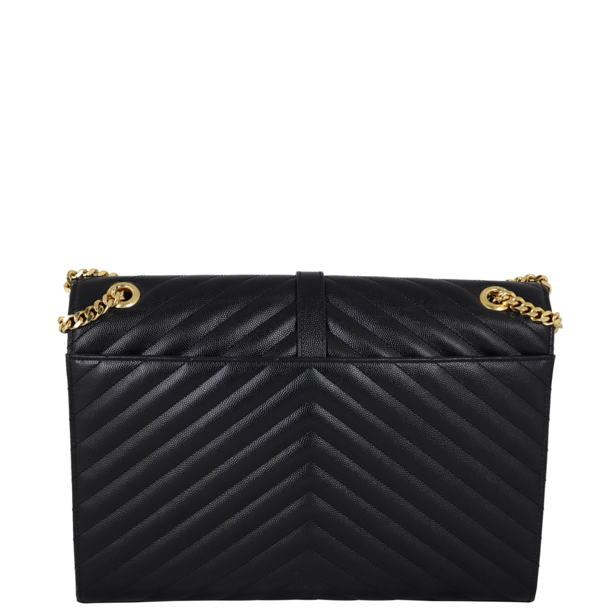 Saint Laurent Matelasse Envelope Large Bag