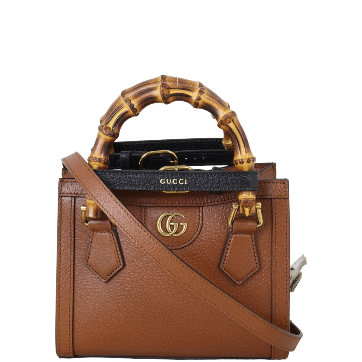 Gucci Diana Bamboo Top Handle Tote Small
