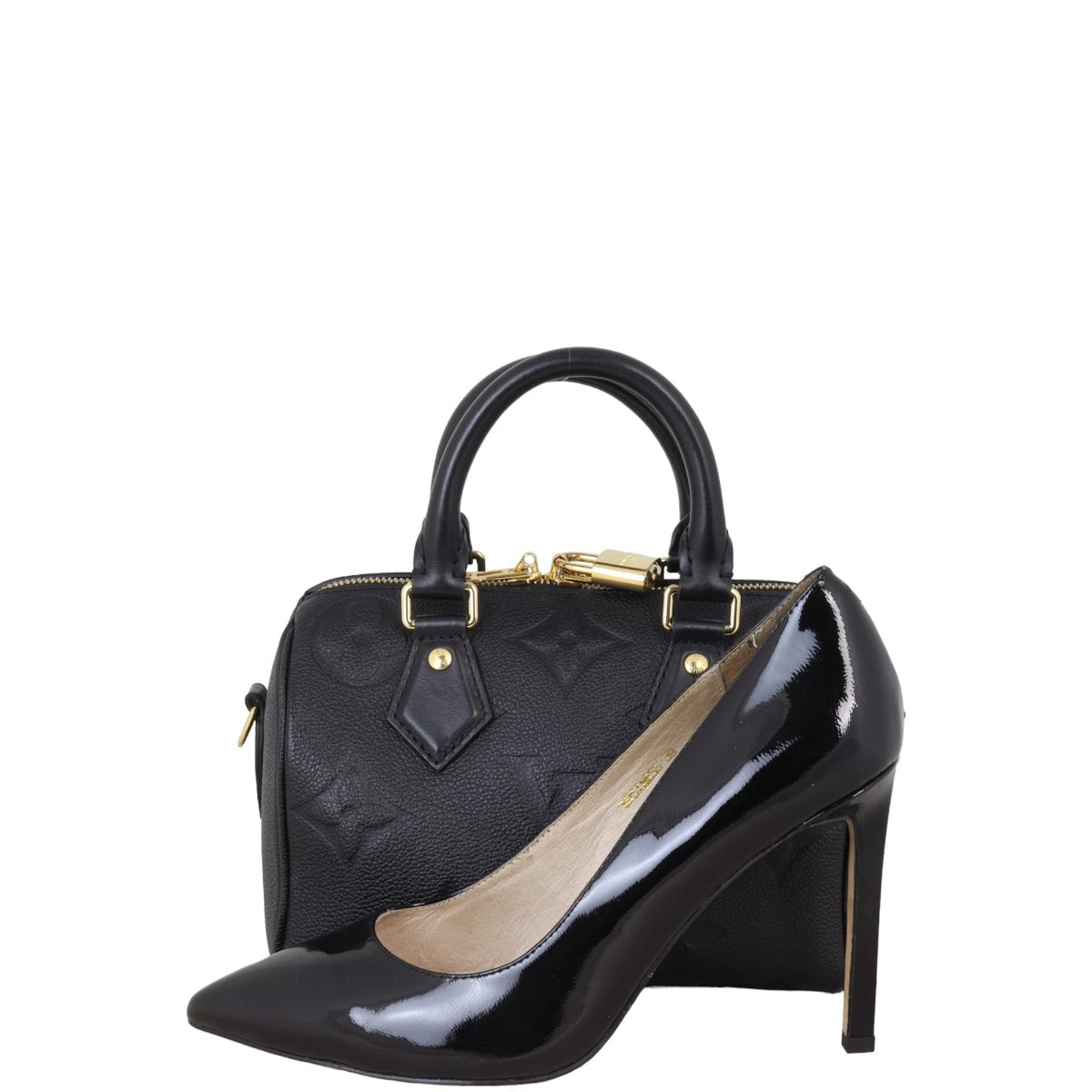 Louis Vuitton Speedy 20 Bandouliere Monogram Empreinte Giant