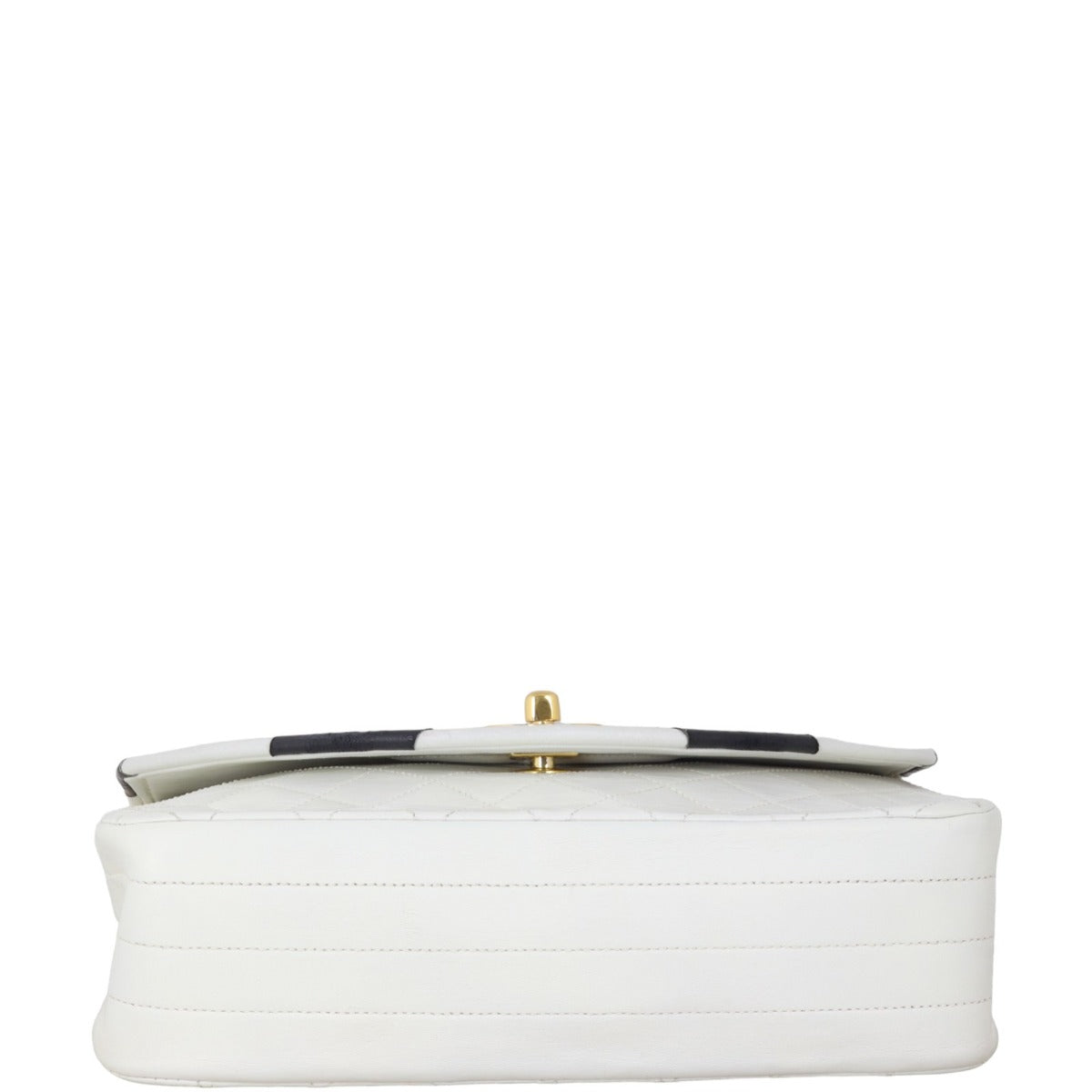 Chanel Vintage Half Moon Single Flap Bag