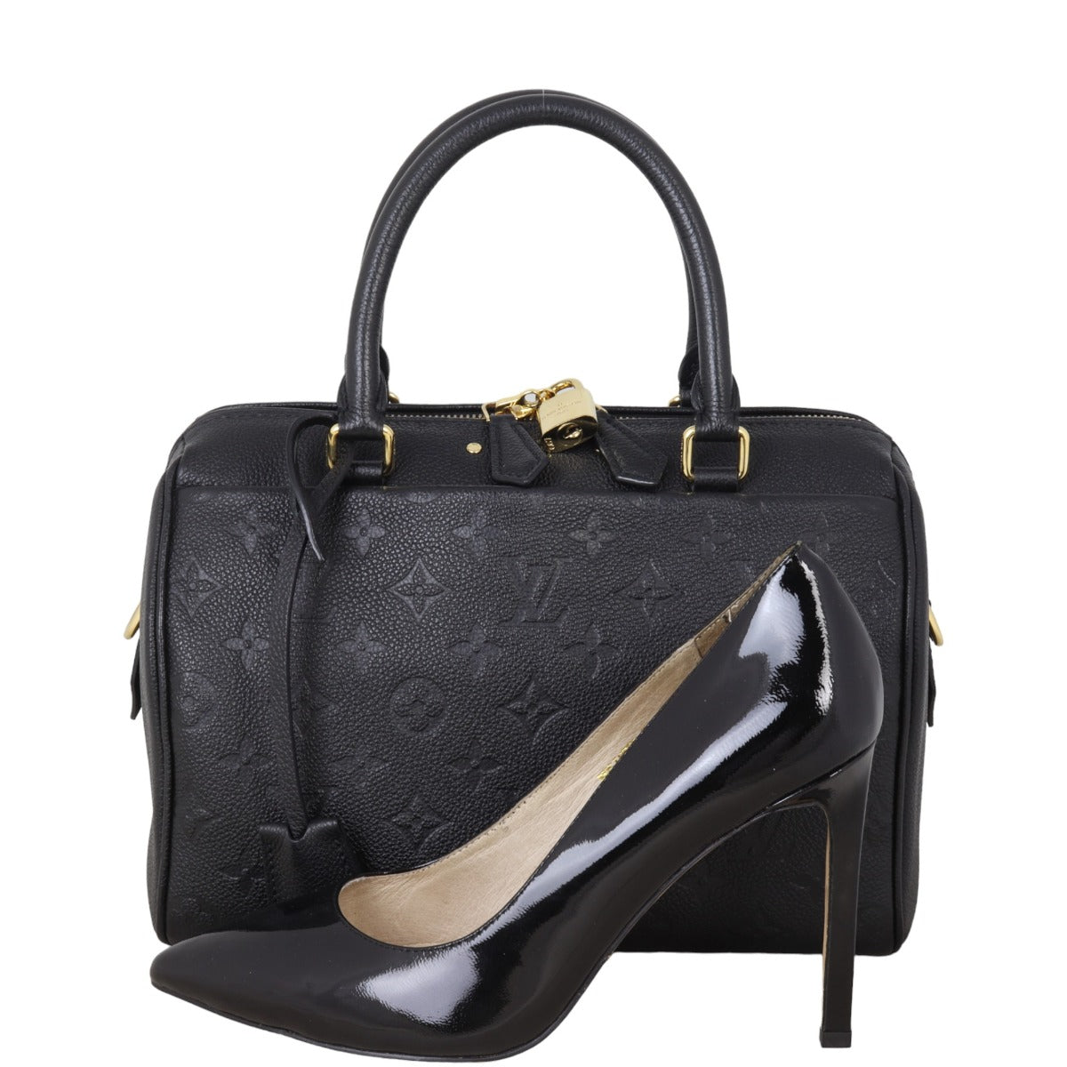 Louis Vuitton Speedy 25 Bandouliere Monogram Empreinte
