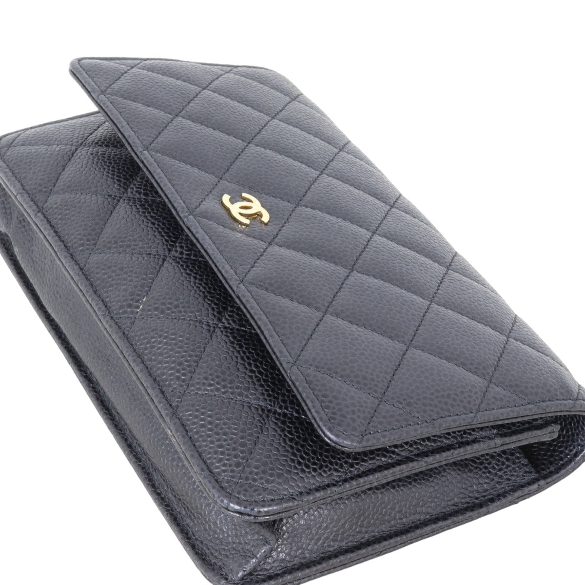Chanel Classic Wallet on Chain