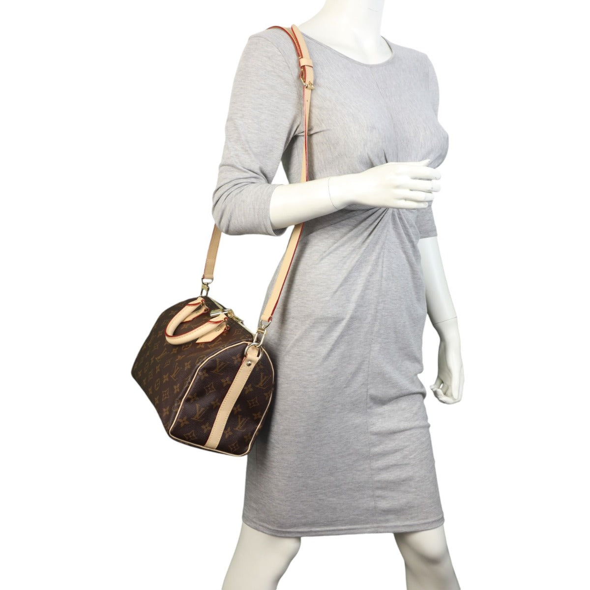 Louis Vuitton Speedy 25 Bandouliere Monogram