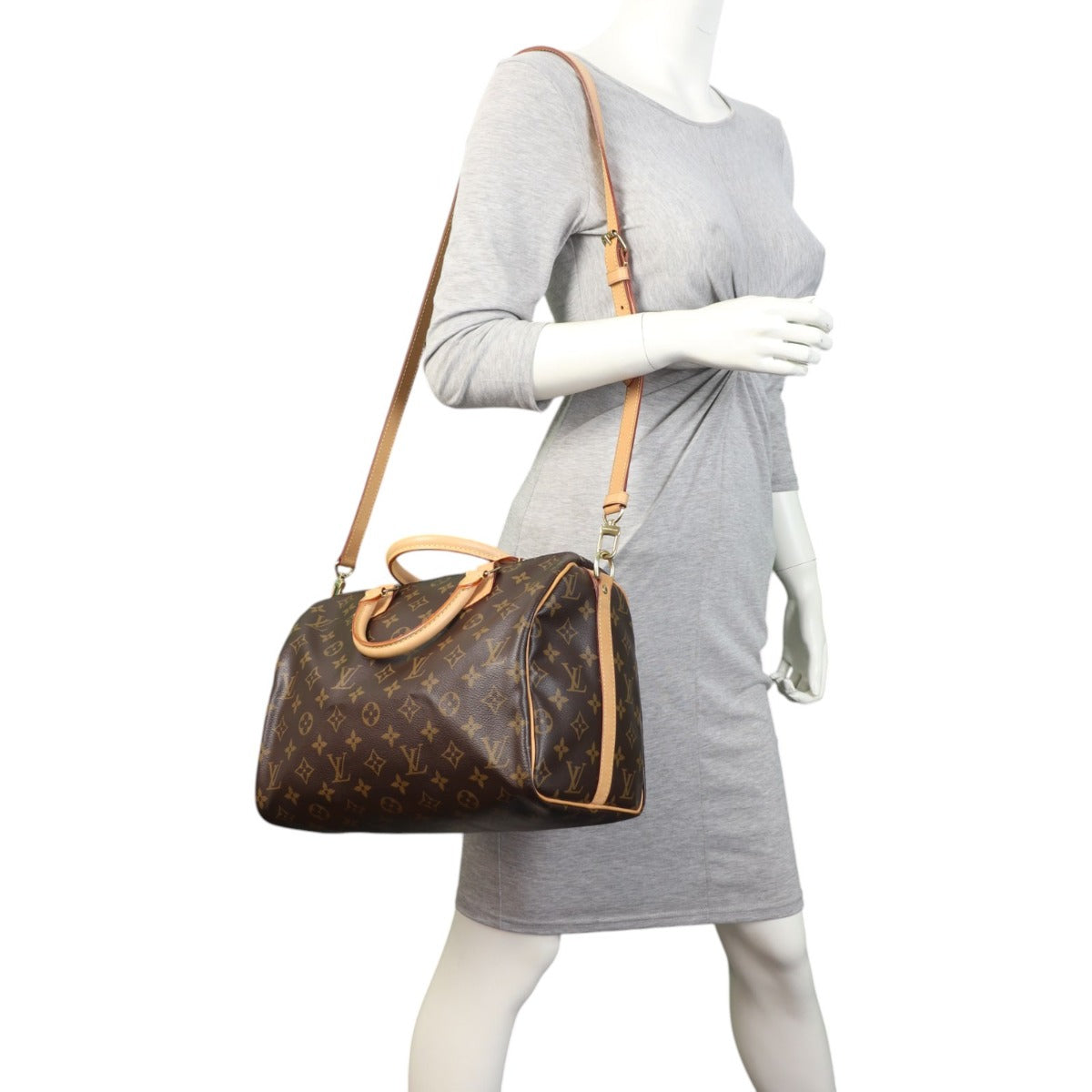 Louis Vuitton Speedy 30 Bandouliere Monogram