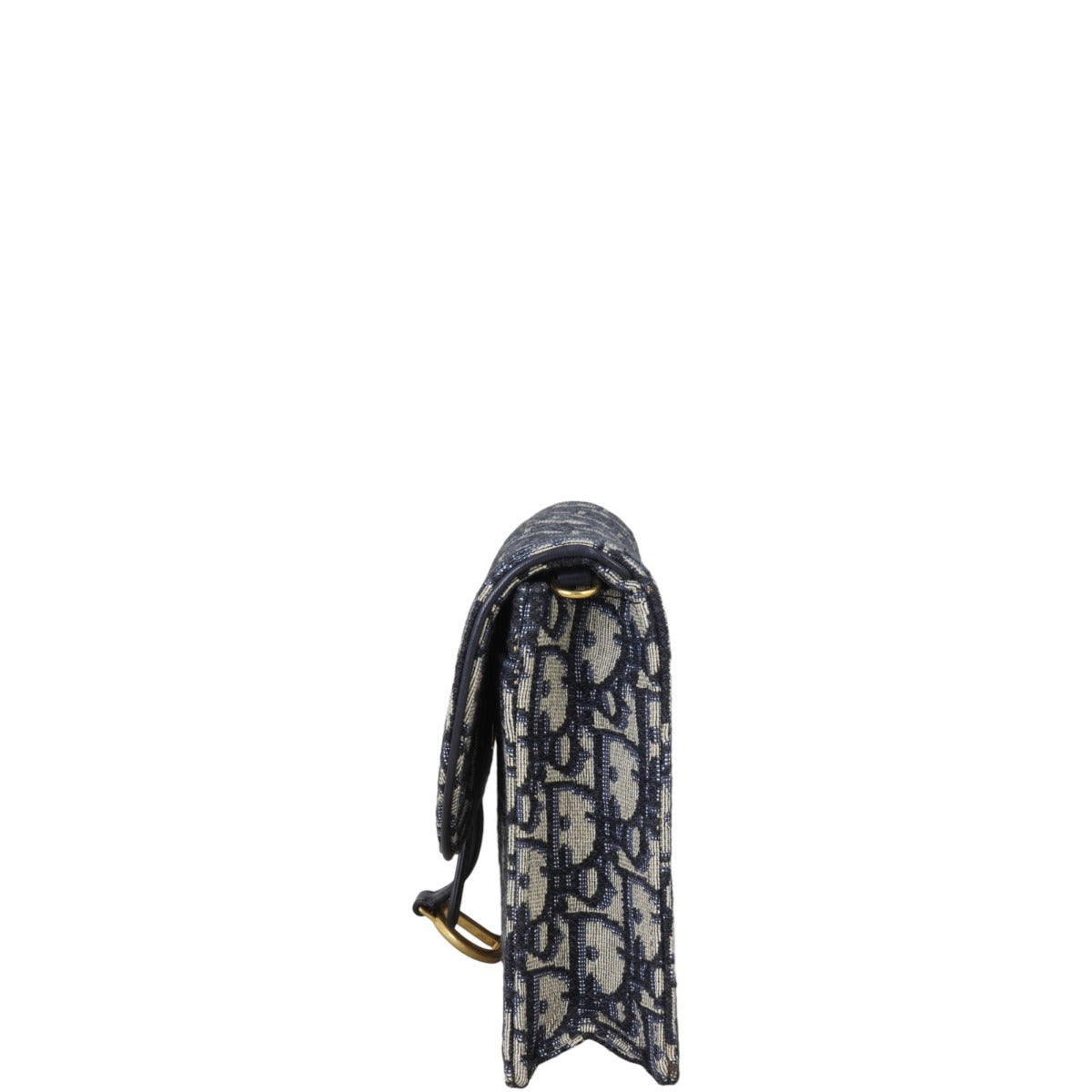 Dior Saddle Pouch Wallet on Chain Oblique