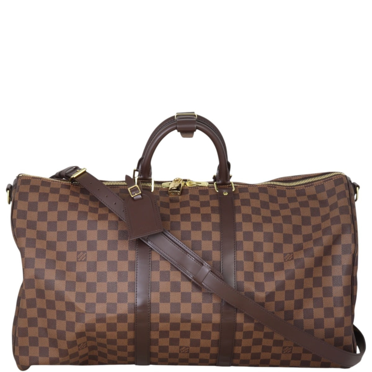 Louis Vuitton Keepall 55 Bandouliere Damier Ebene