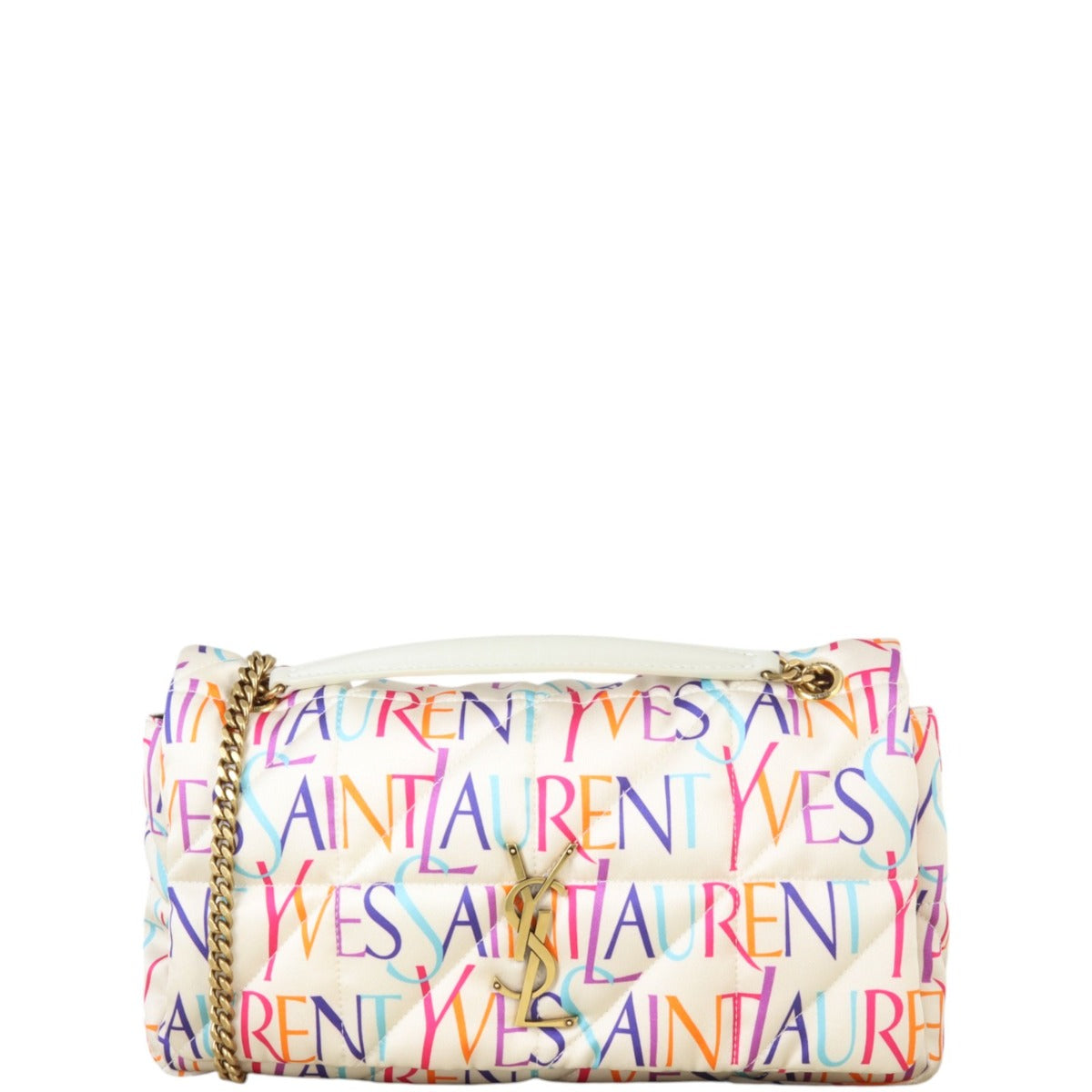 Saint Laurent Jamie Medium Bag Multicolour Satin
