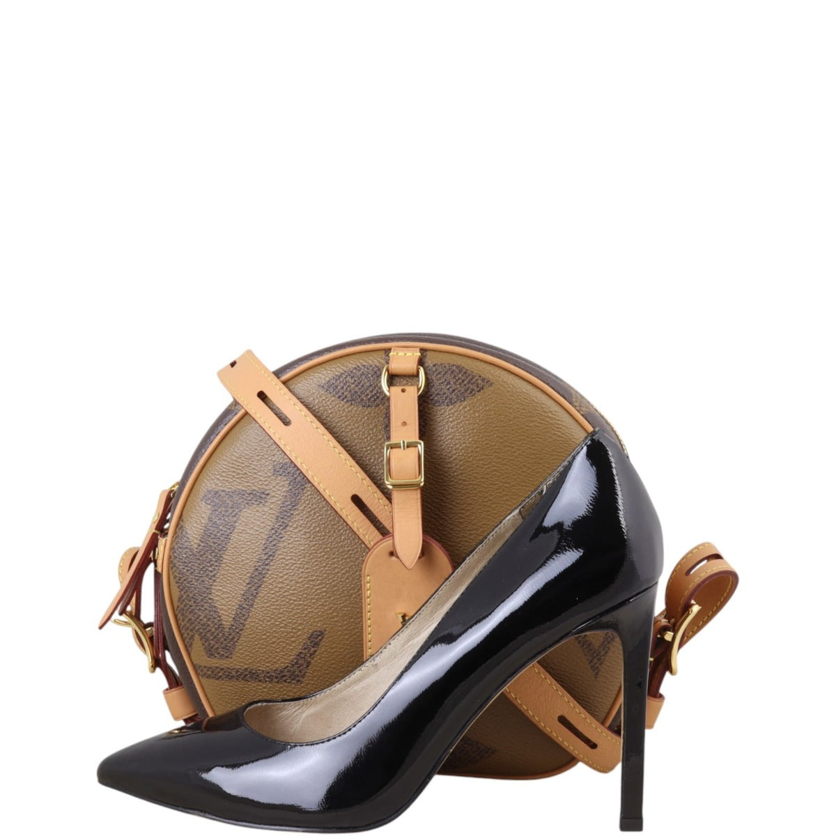 Louis Vuitton Boite Chapeau Souple MM Monogram Reverse
