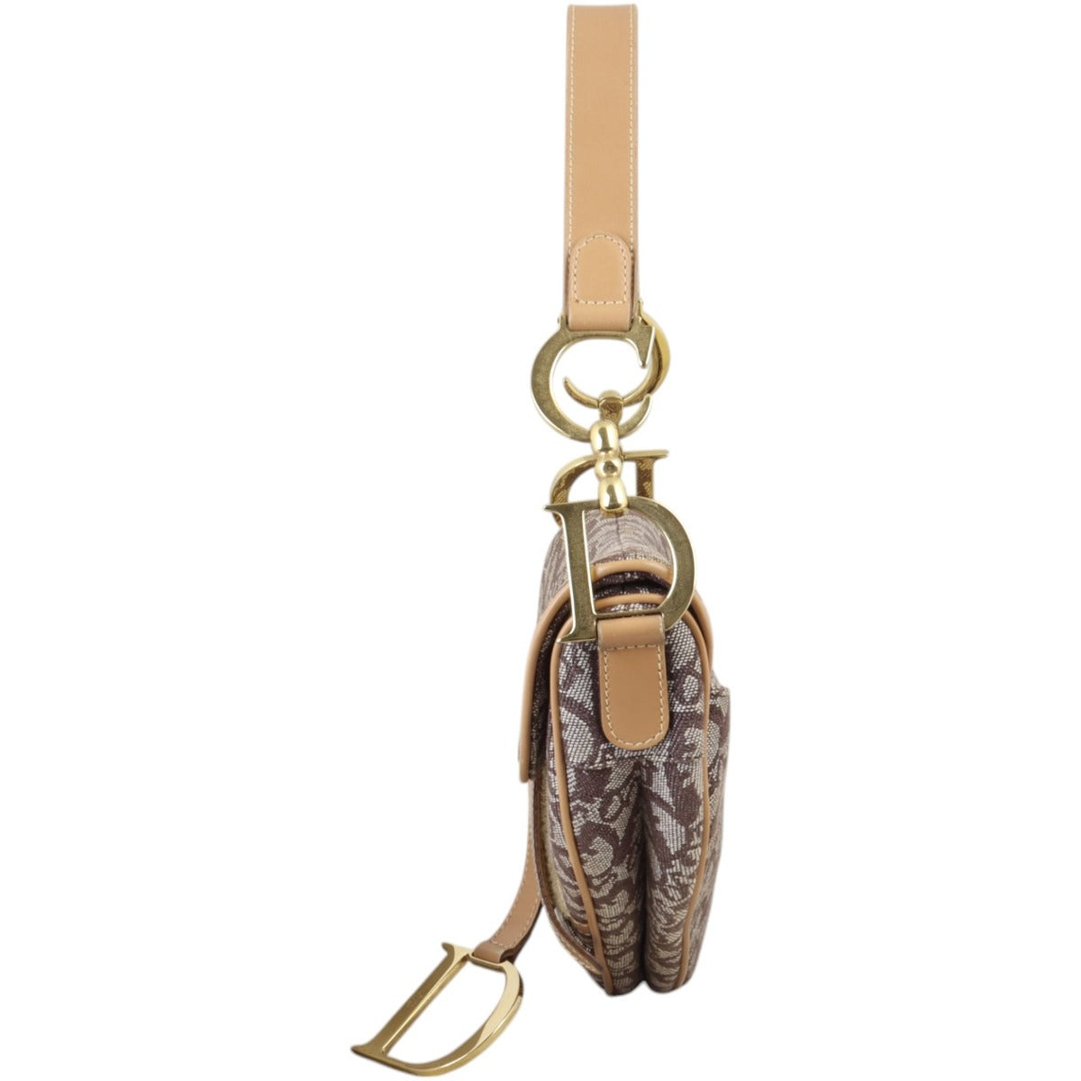 Dior Vintage Saddle Bag Oblique