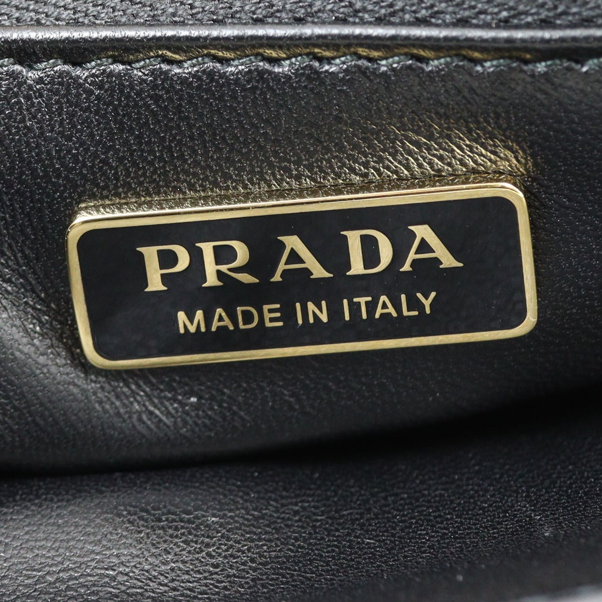 Prada Soft Sound Small Leather Shoulder Bag
